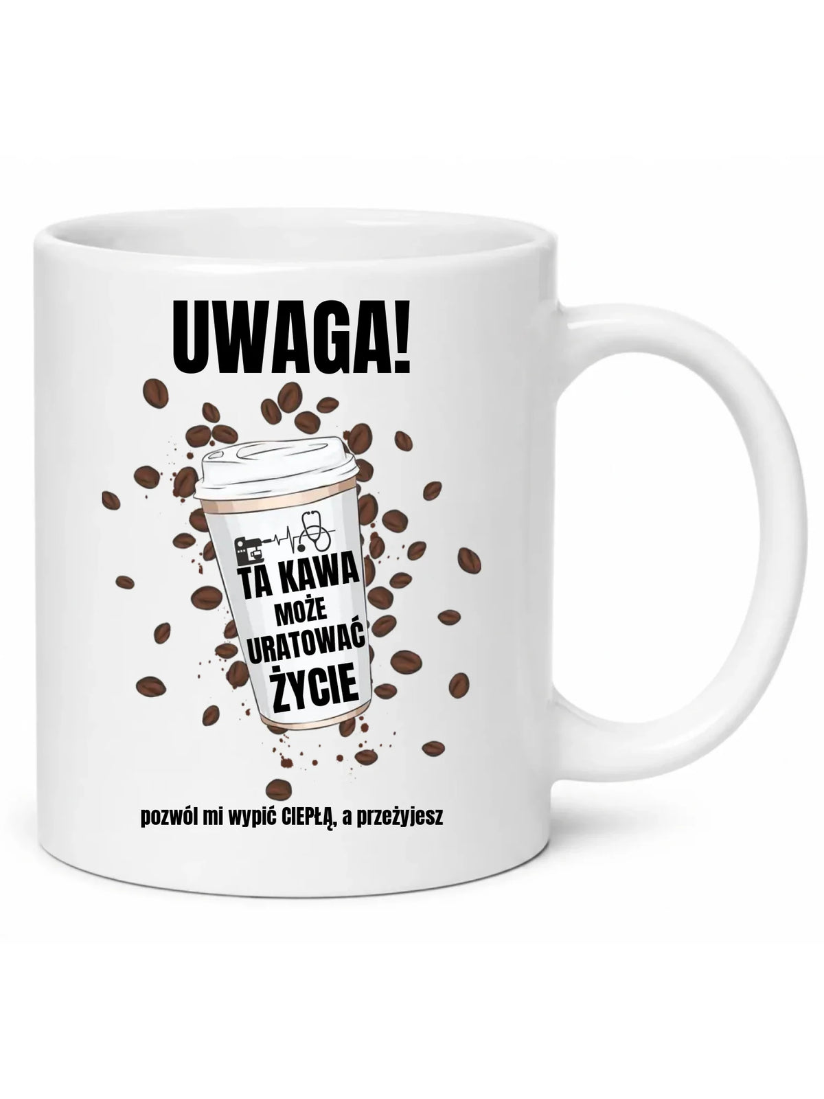 Kubek dla medyka - Ta kawa może uratować życie ZL05