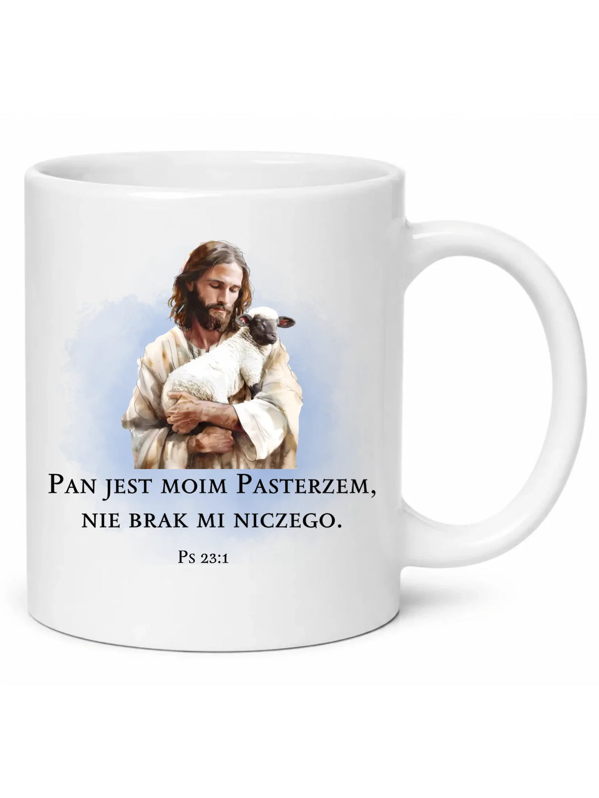 Kubek chrześcijański - Pan jest moim pasterzem DU03