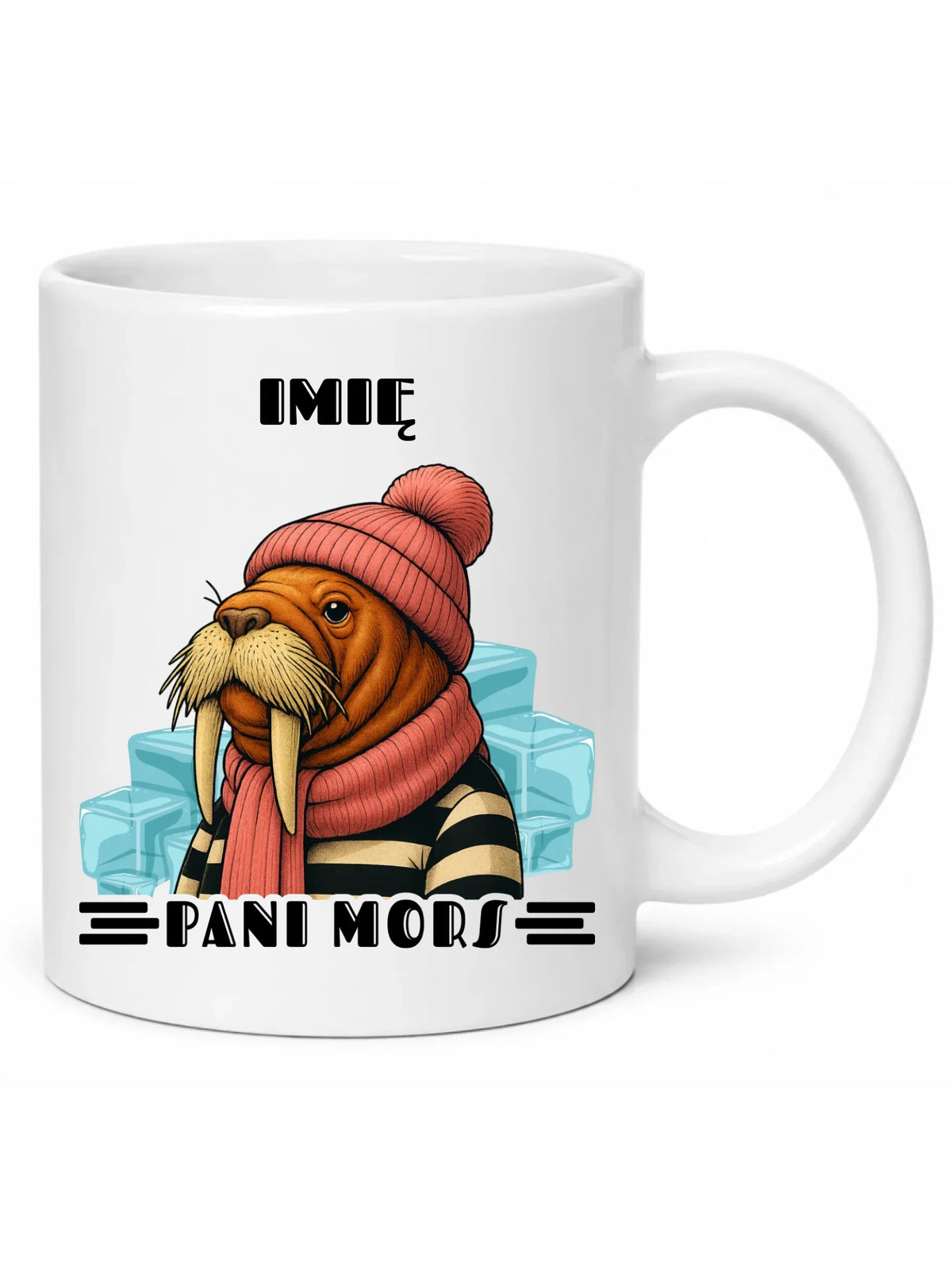 Kubek - prezent dla morsa - Pani Mors - personalizowany HM16