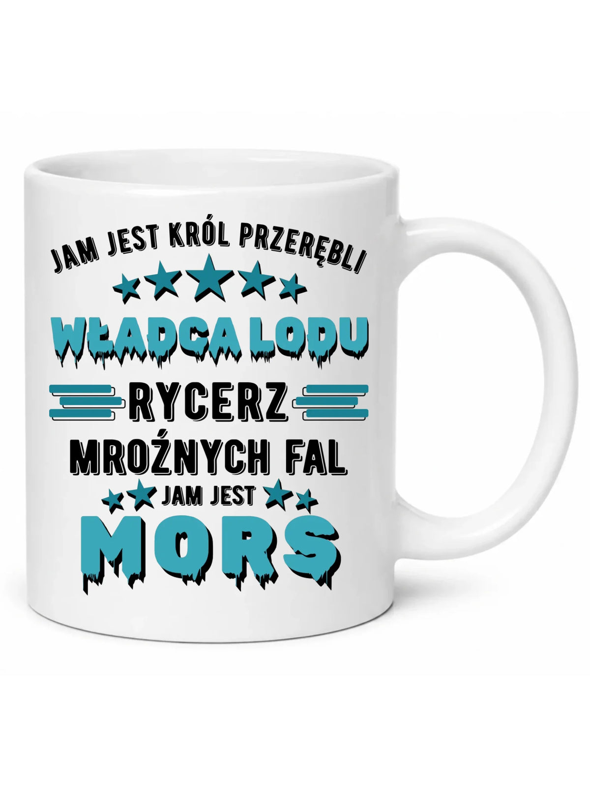 Kubek - prezent dla morsa - Jam jest Król przerębli Jam jest mors HM13