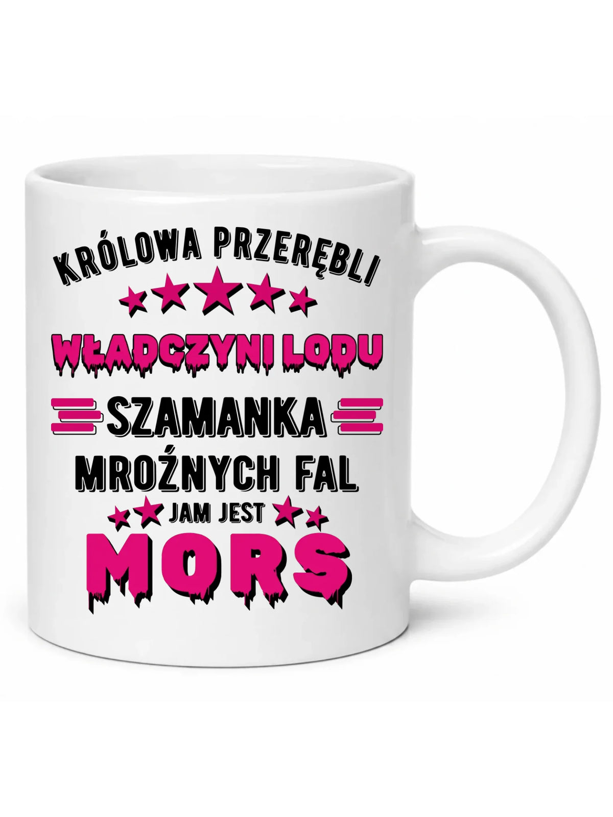 Kubek - prezent dla morsa - Królowa przerębli Jam jest mors HM17