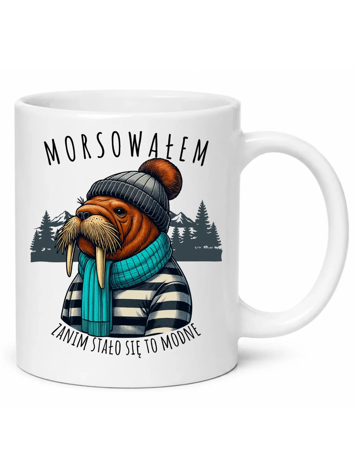 Kubek - prezent dla morsa - Morsowałem zanim stało się to modne - Mors HM08