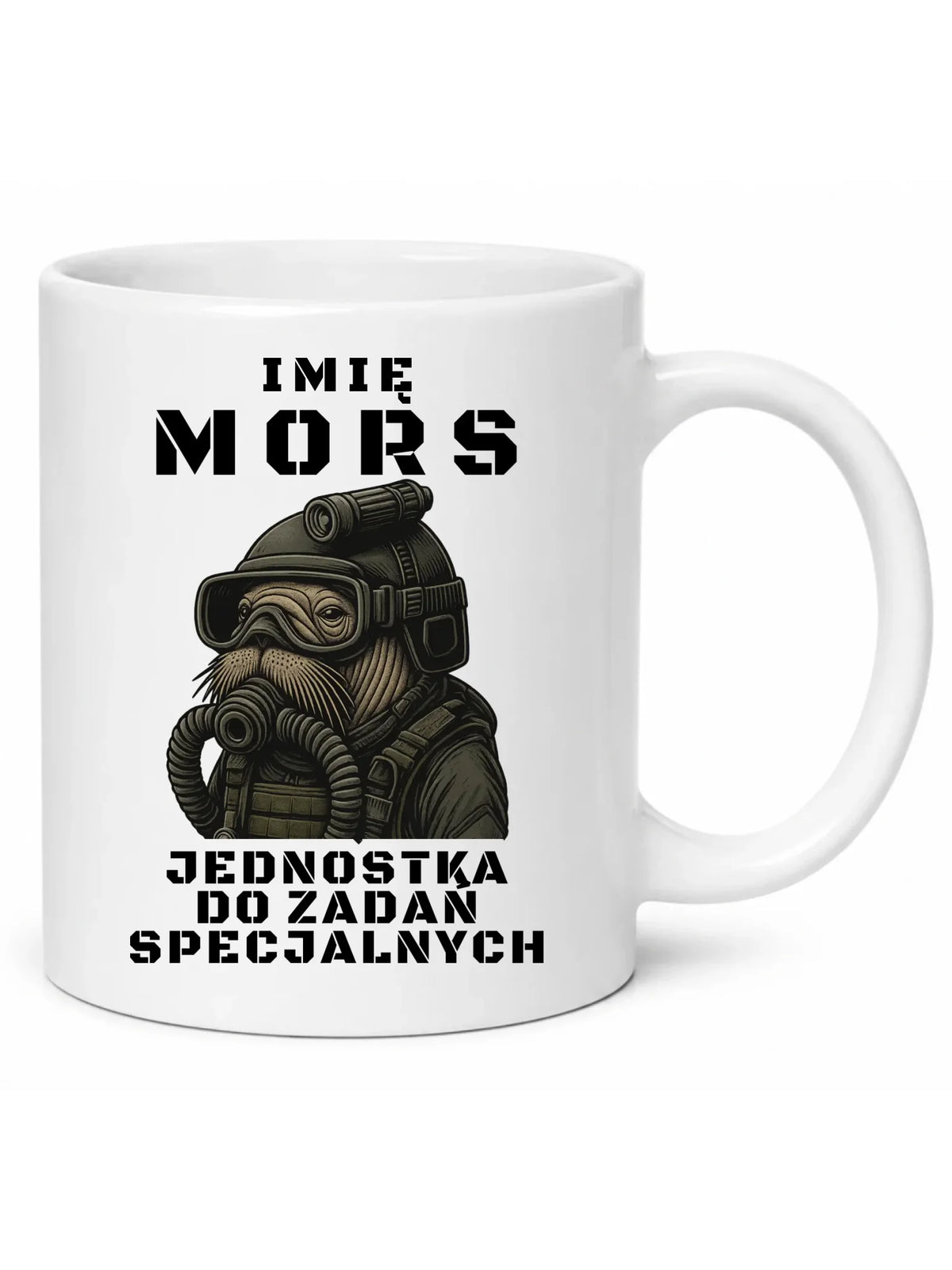 Kubek - prezent dla morsa - Mors do zadań specjalnych - personalizowany HM07