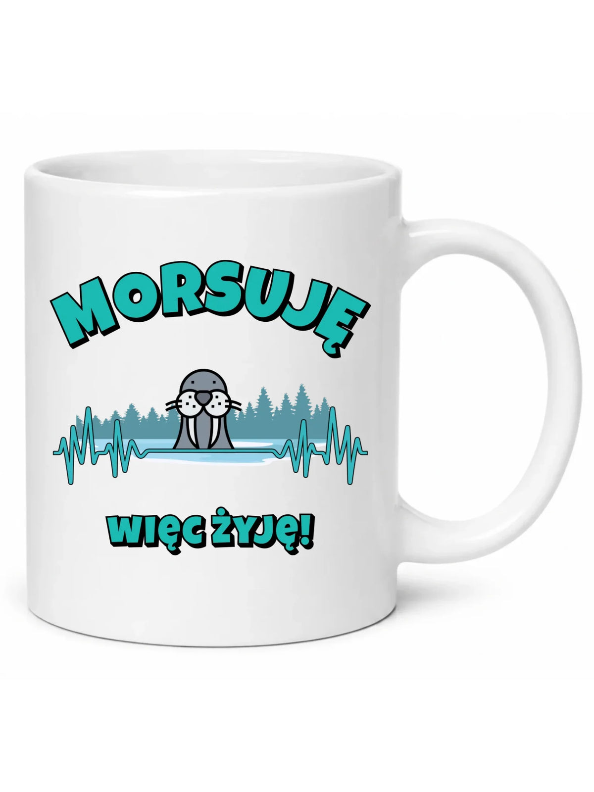 Kubek - prezent dla morsa - Morsuję więc żyję - Mors HM02