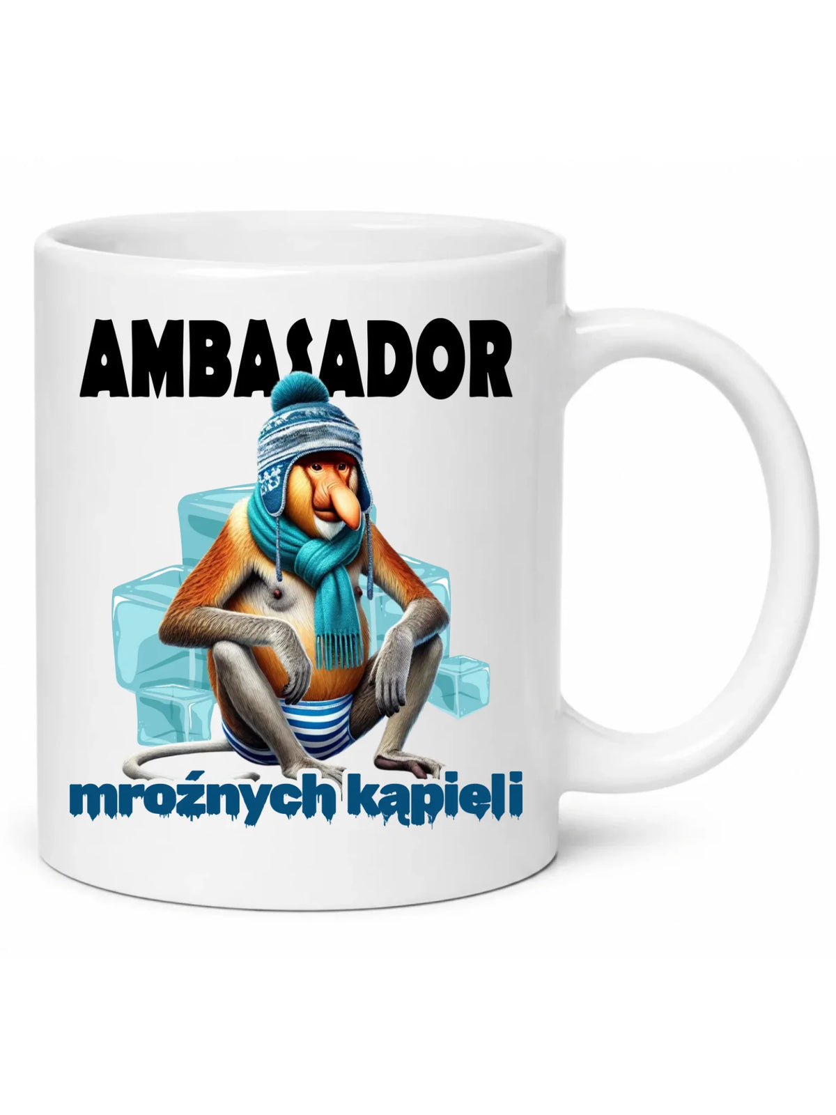 Kubek - prezent dla morsa - Janusz Nosacz Mors - Ambasador mroźnych kąpieli HM03