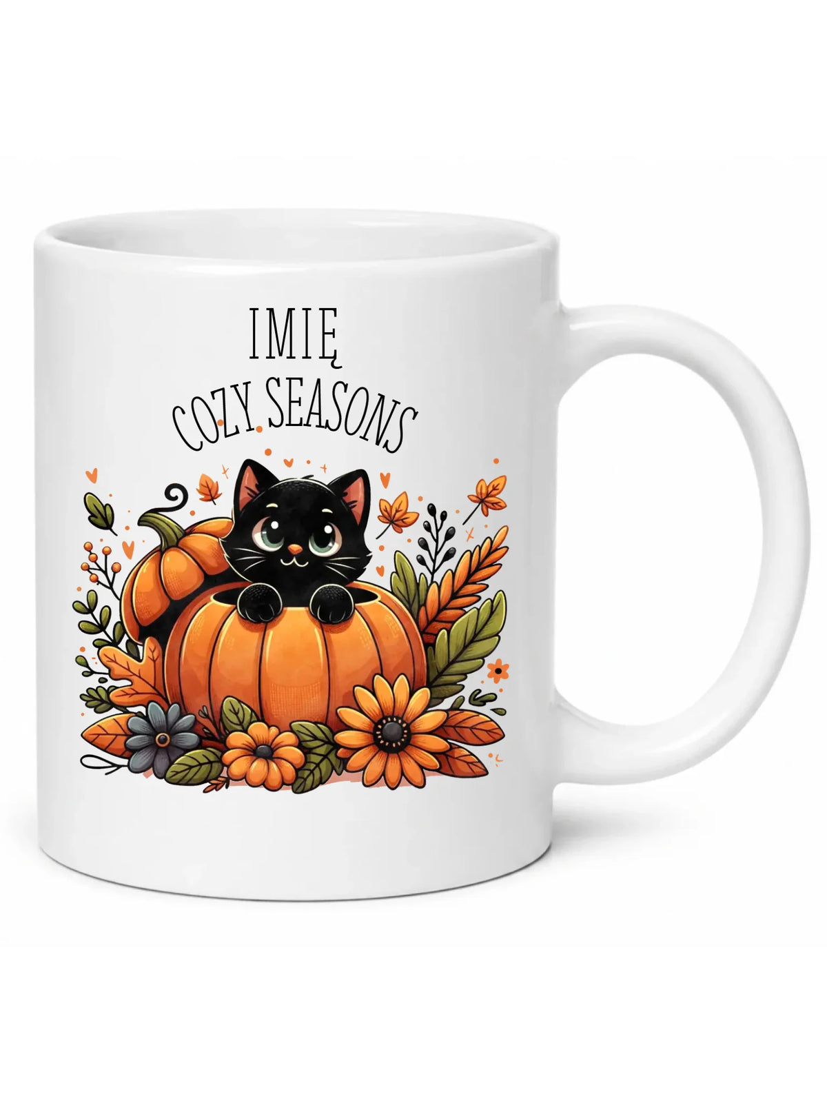 Kubek jesieniara - Cozy Seasons - personalizowany JS01