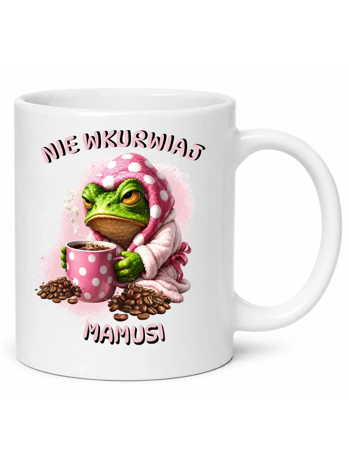 Kubek dla mamy - Nie wku*wiaj mamusi - bez cenzury DM49