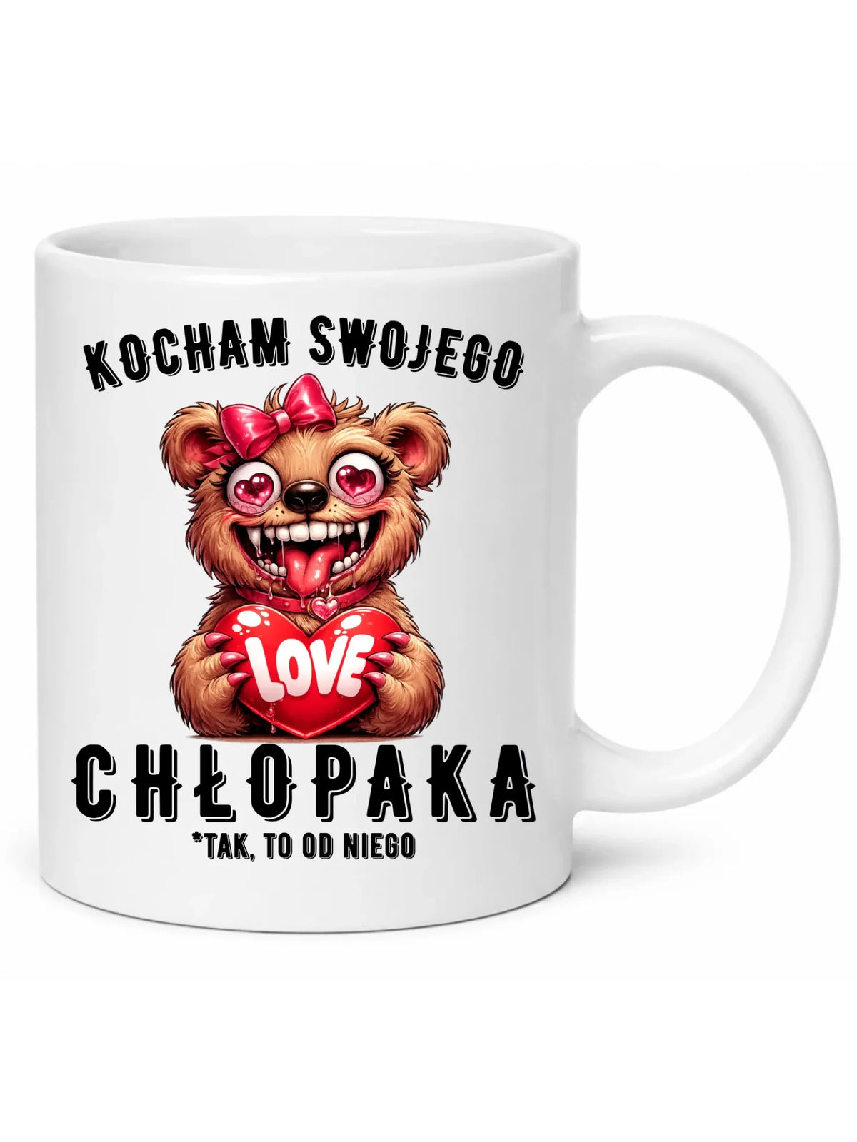 Kubek dla dziewczyny - Kocham swojego chłopaka W89