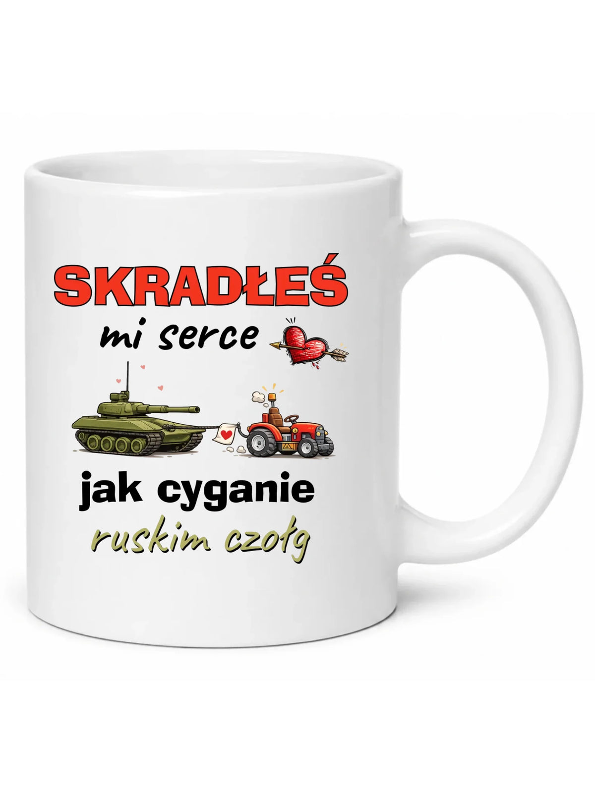 Kubek - Skradłeś mi serce jak cyganie ruskim czołg W77