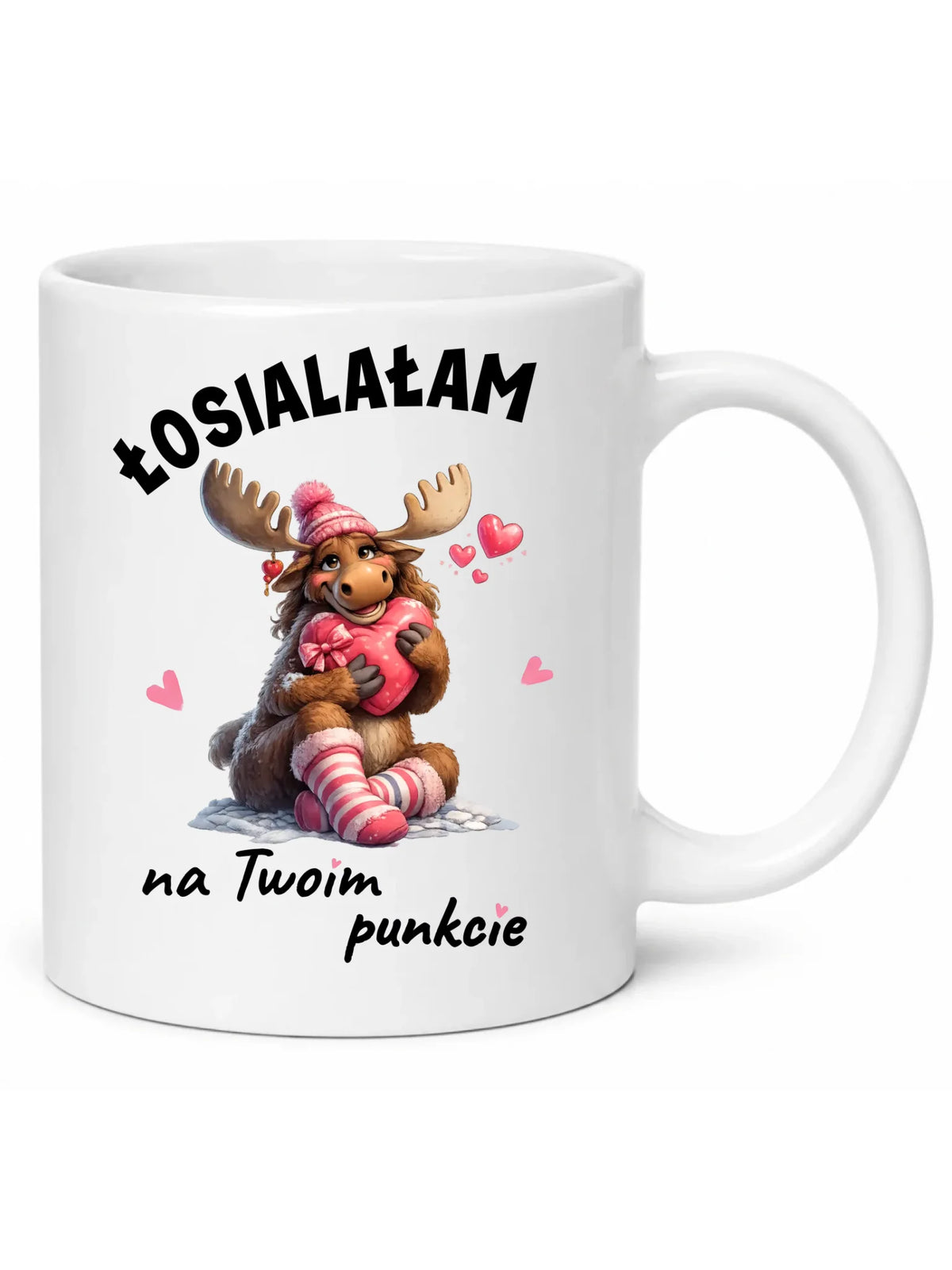 Kubek dla par - Łosialałam na Twoim punkcie W67