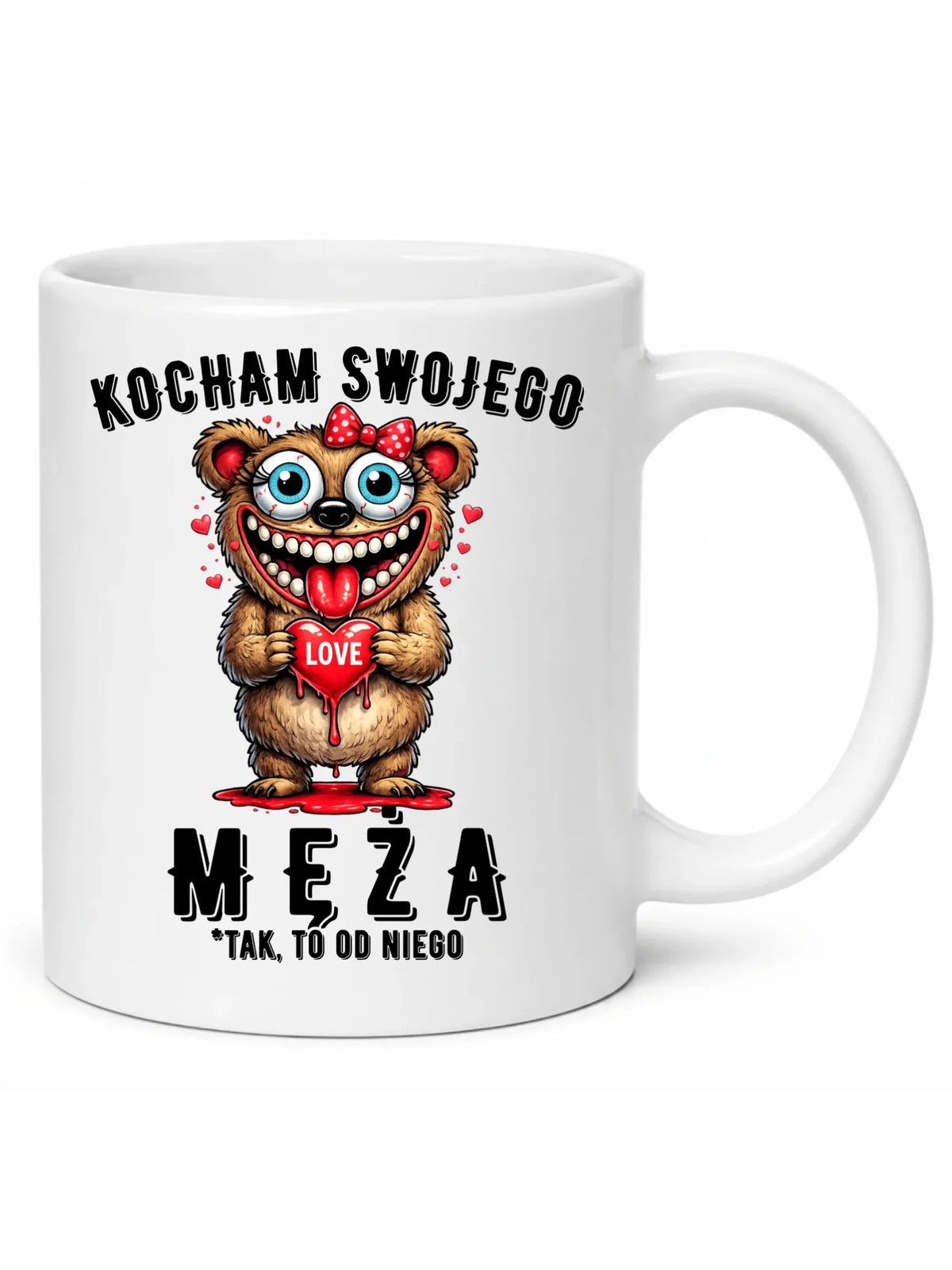 Kubek dla żony - Kocham swojego męża W22