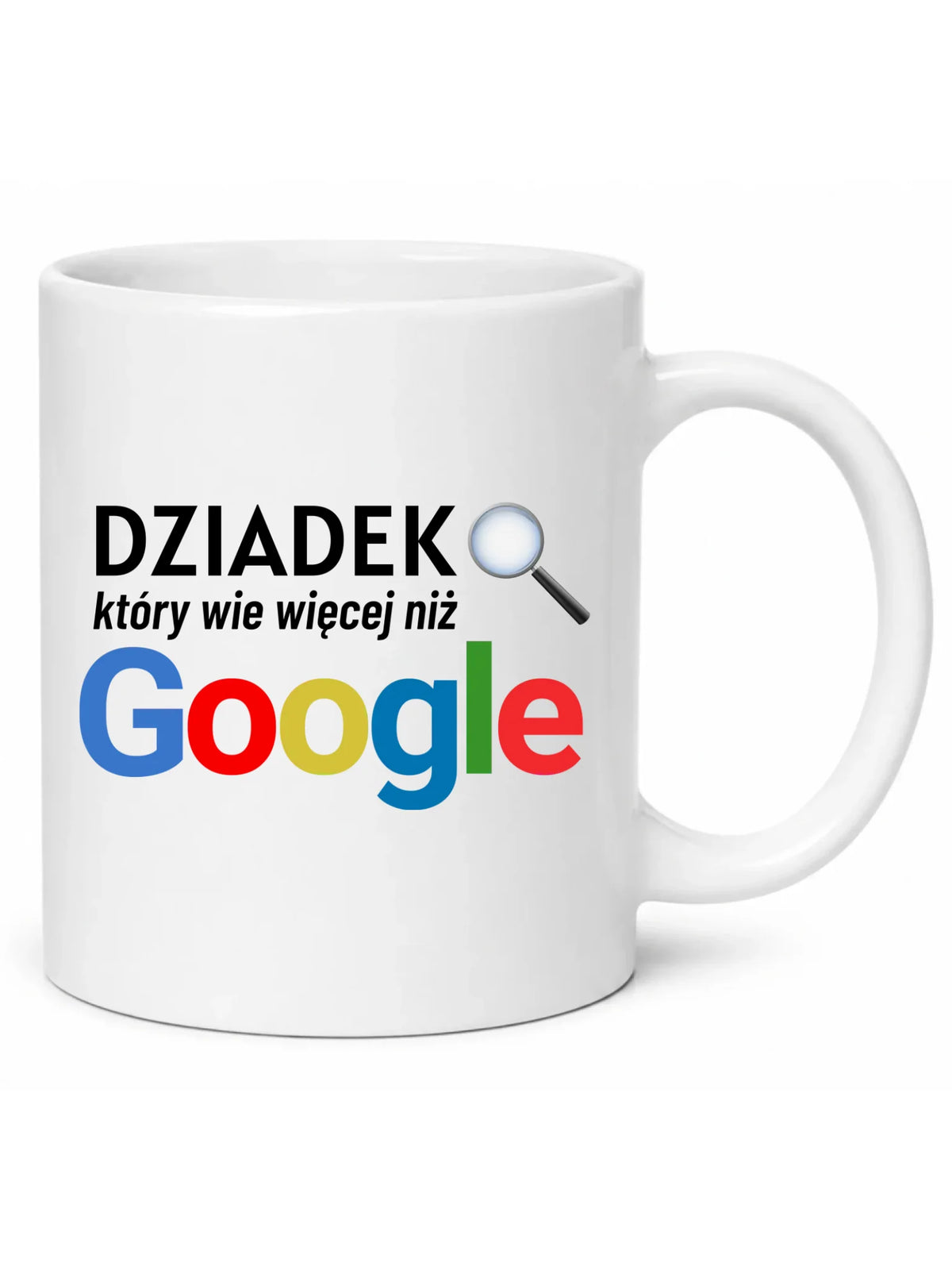 Kubek dla dziadka - Dziadek który wie więcej niż google D44
