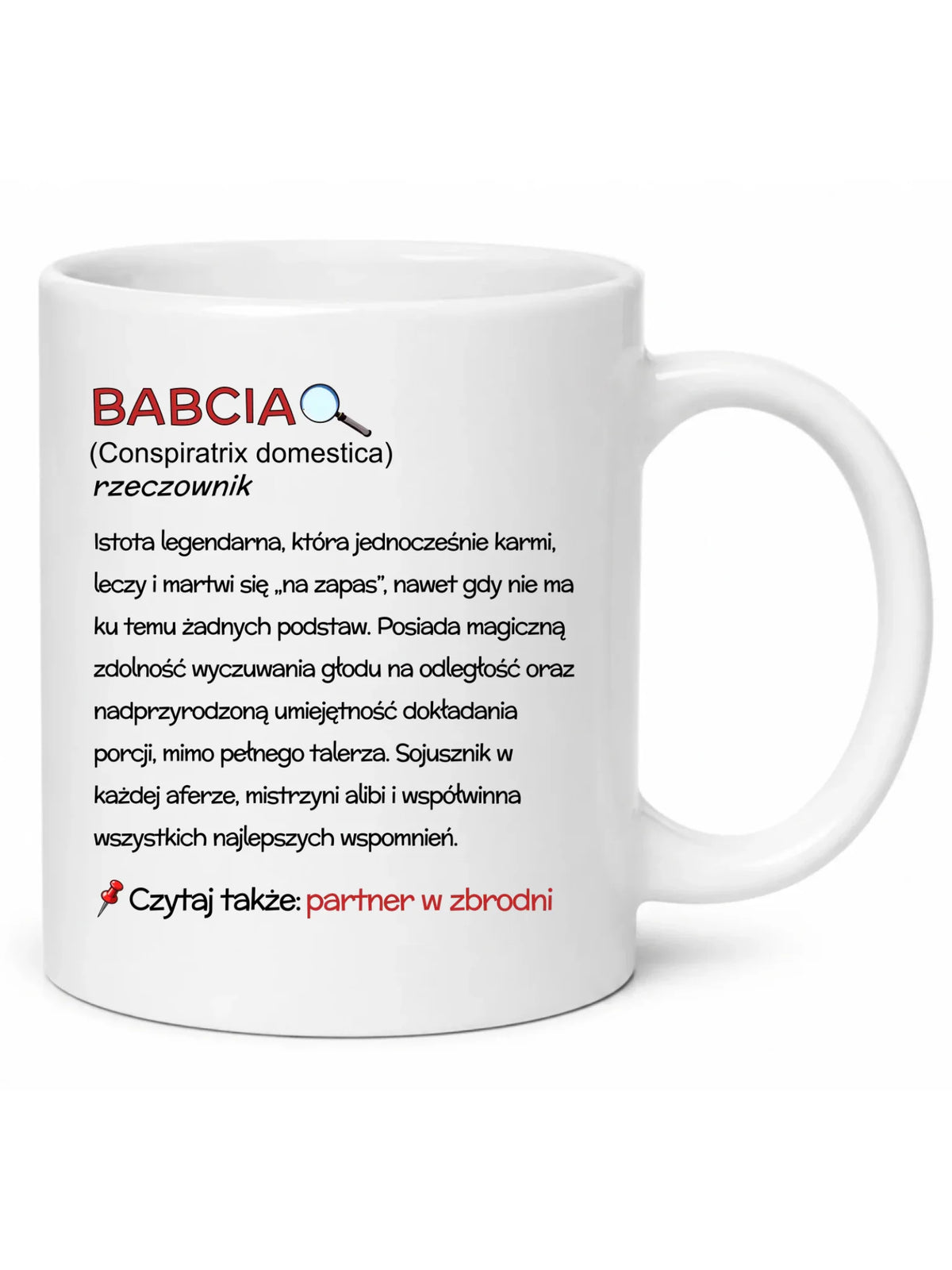 Kubek dla babci – Babcia śmieszna definicja B35