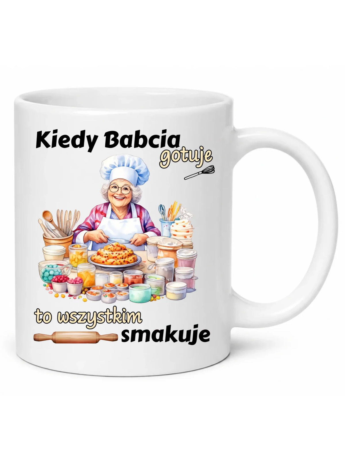 Kubek dla babci – Kiedy babcia gotuje to wszystkim smakuje B34