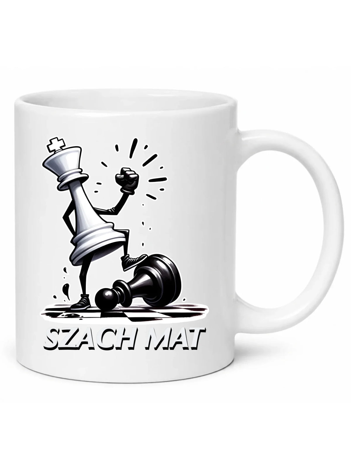 Kubek dla szachisty - Szach mat HSZ07