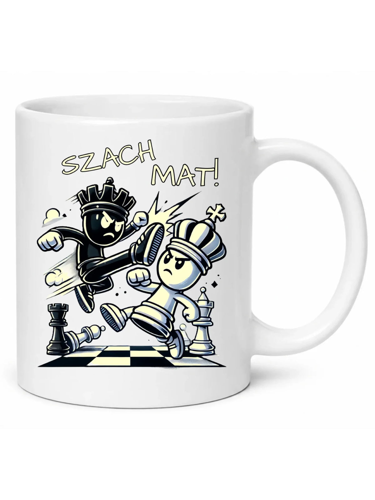 Kubek dla szachisty - SZACH MAT HSZ02