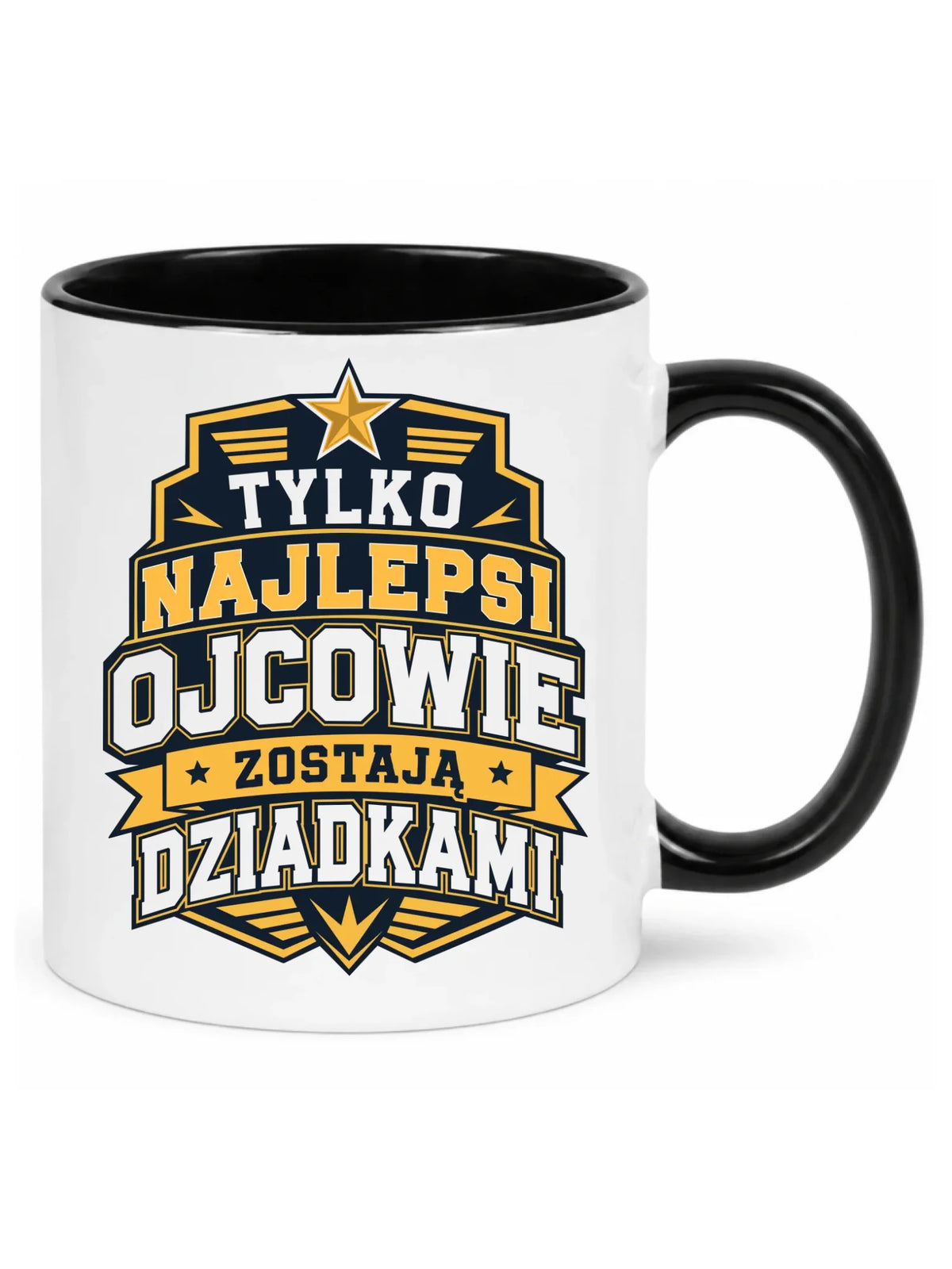 Kubek dla taty przyszłego dziadka - Tylko najlepsi ojcowie zostają dziadkami DT39