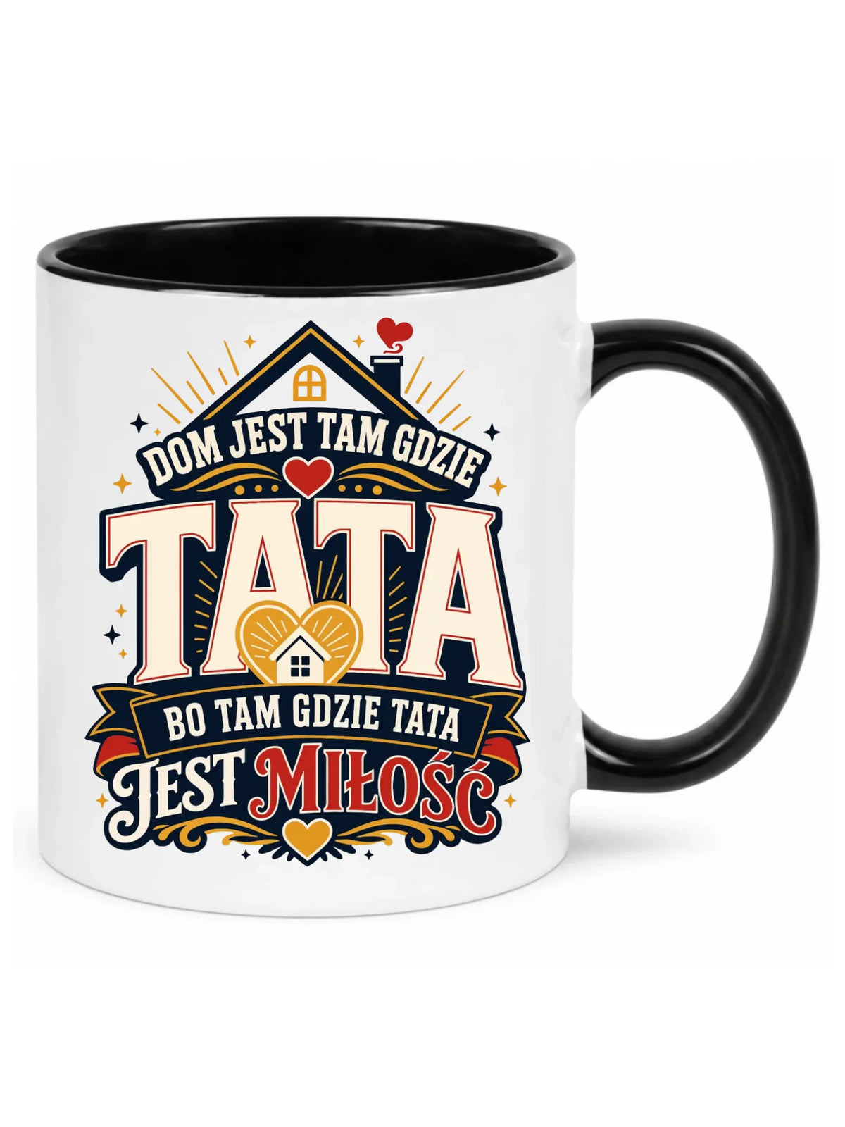Kubek dla taty - Dom jest tam gdzie tata DT37