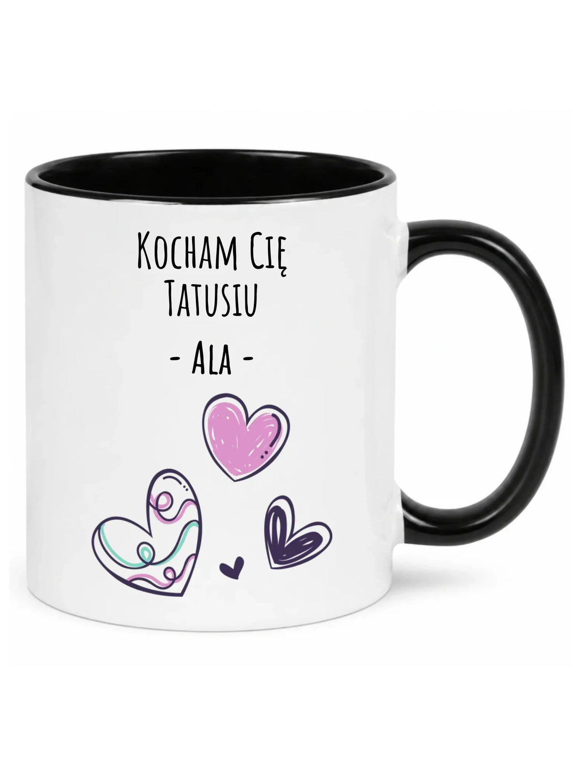 Kubek dla taty - Kocham Cię Tatusiu - personalizowany DT13