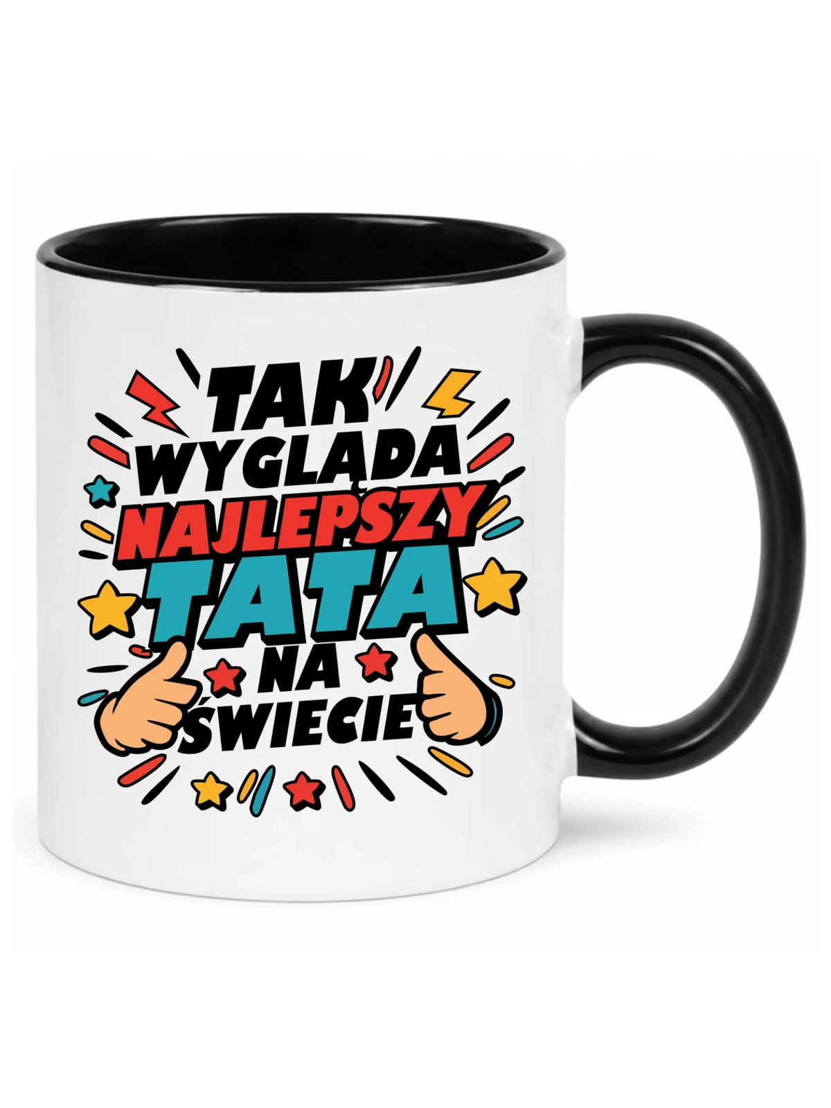 Kubek dla taty - Tak wygląda najlepszy tata na świecie DT08