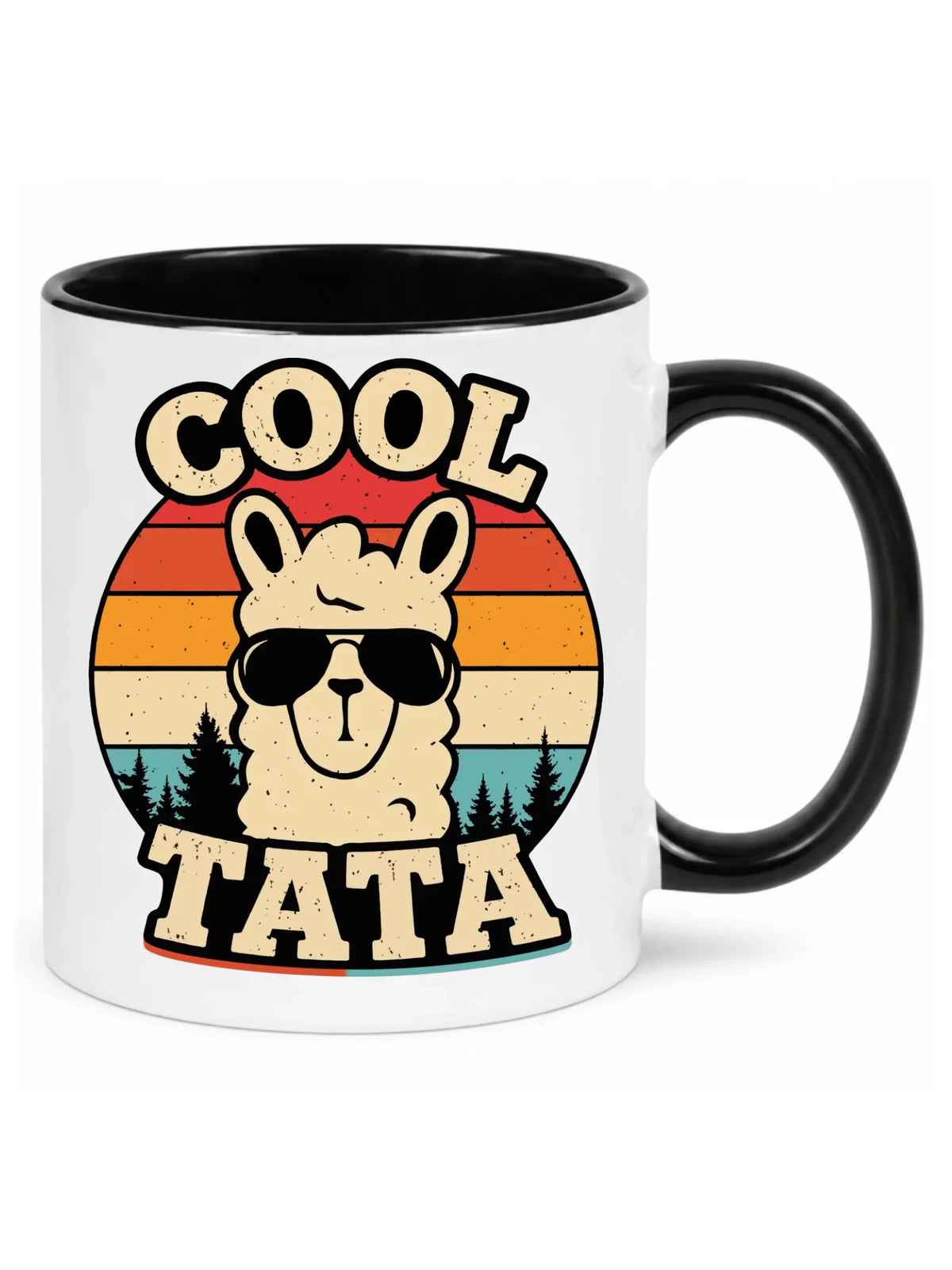 Kubek dla taty - Lama w okularach Cool tata DT04