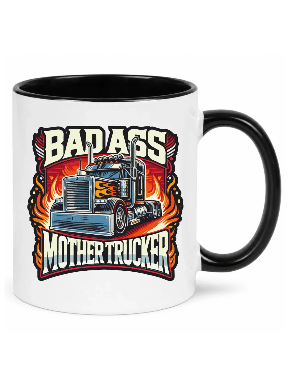 Kubek dla kierowcy tira - Badass Mother Trucker ZKT04