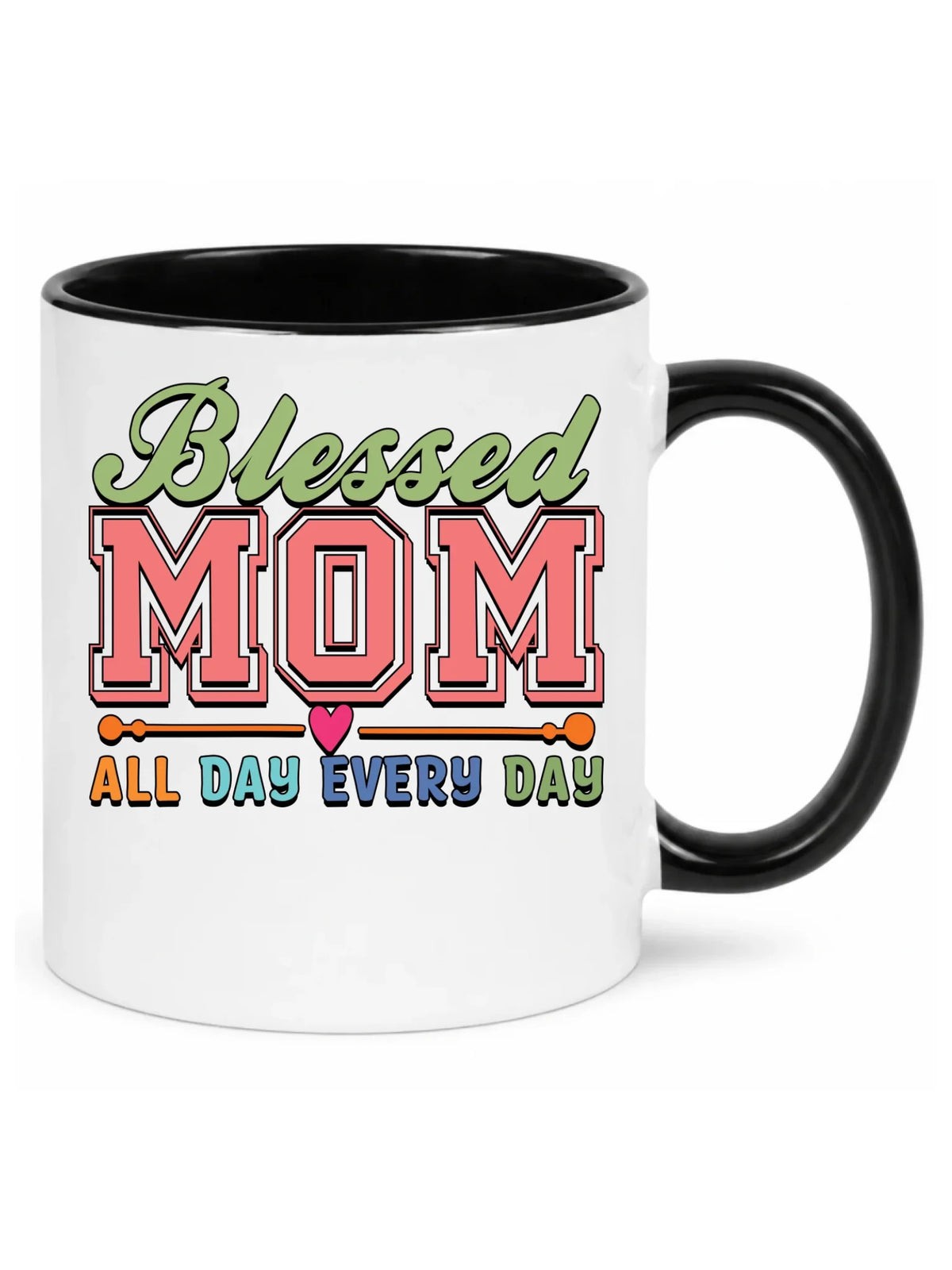 Kubek dla mamy - Blessed mom all day every day DM36