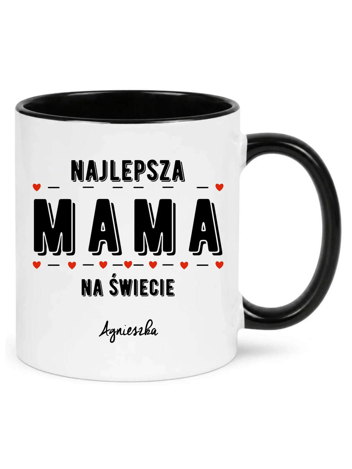 Kubek z imieniem dla mamy - Najlepsza mama - personalizowany DM22