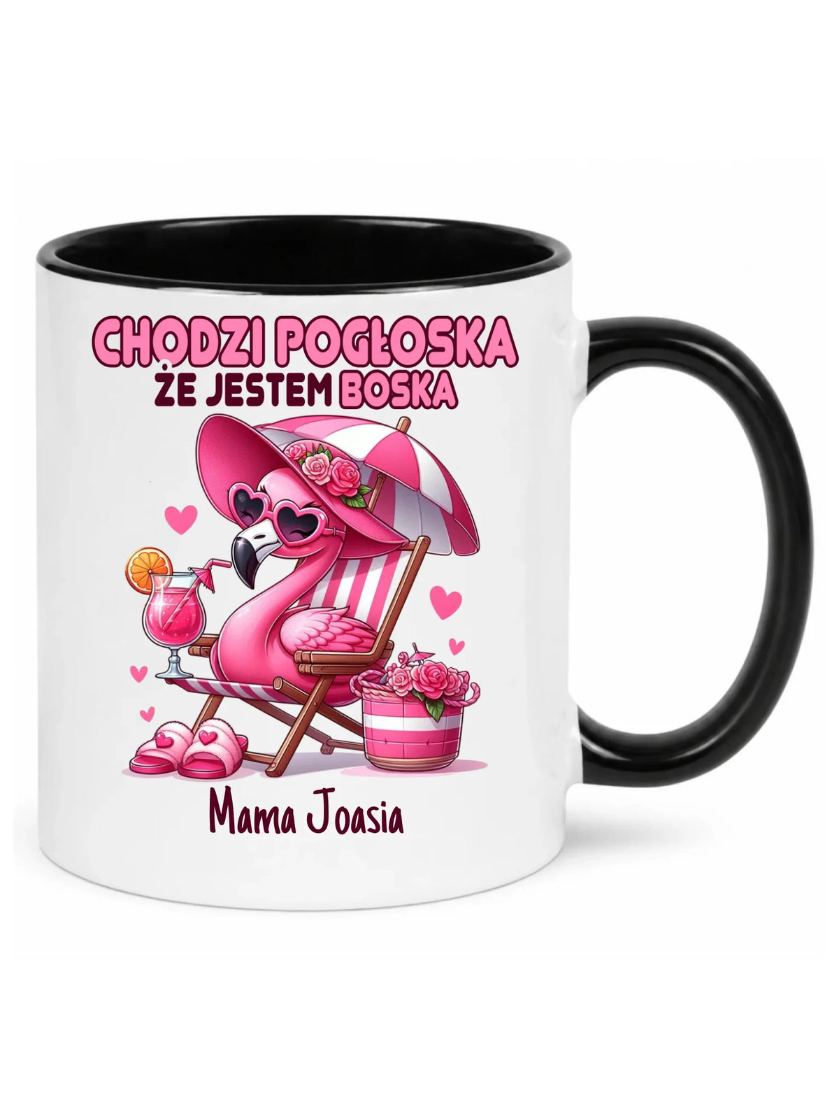 Kubek dla mamy - Chodzi pogłoska, że jestem boska - personalizowany DM14