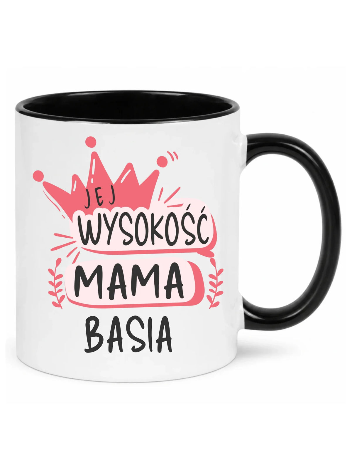 Kubek dla mamy - Jej Wysokość Mama - personalizowany DM16