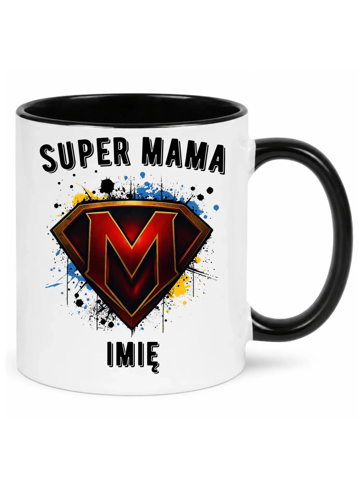Kubek dla mamy - Super Mama - personalizowany DM07