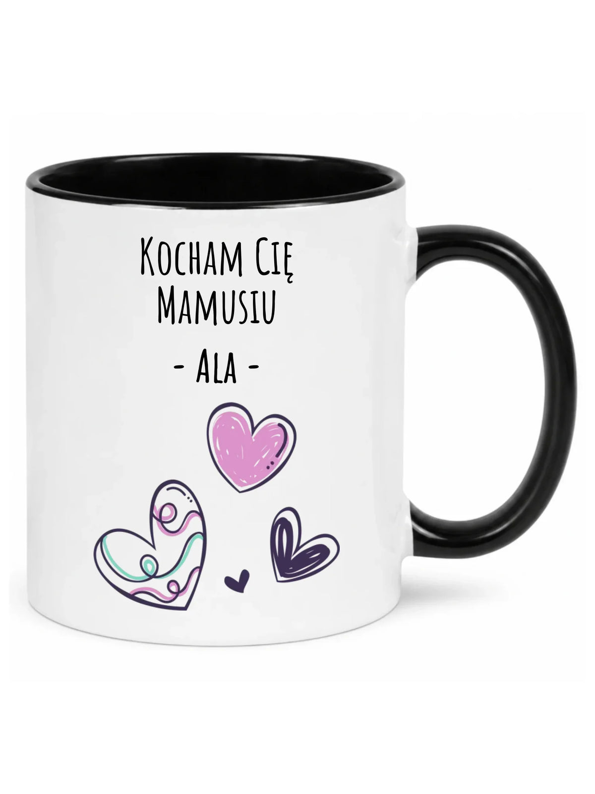 Kubek dla mamy - Kocham Cię Mamusiu - personalizowany DM05