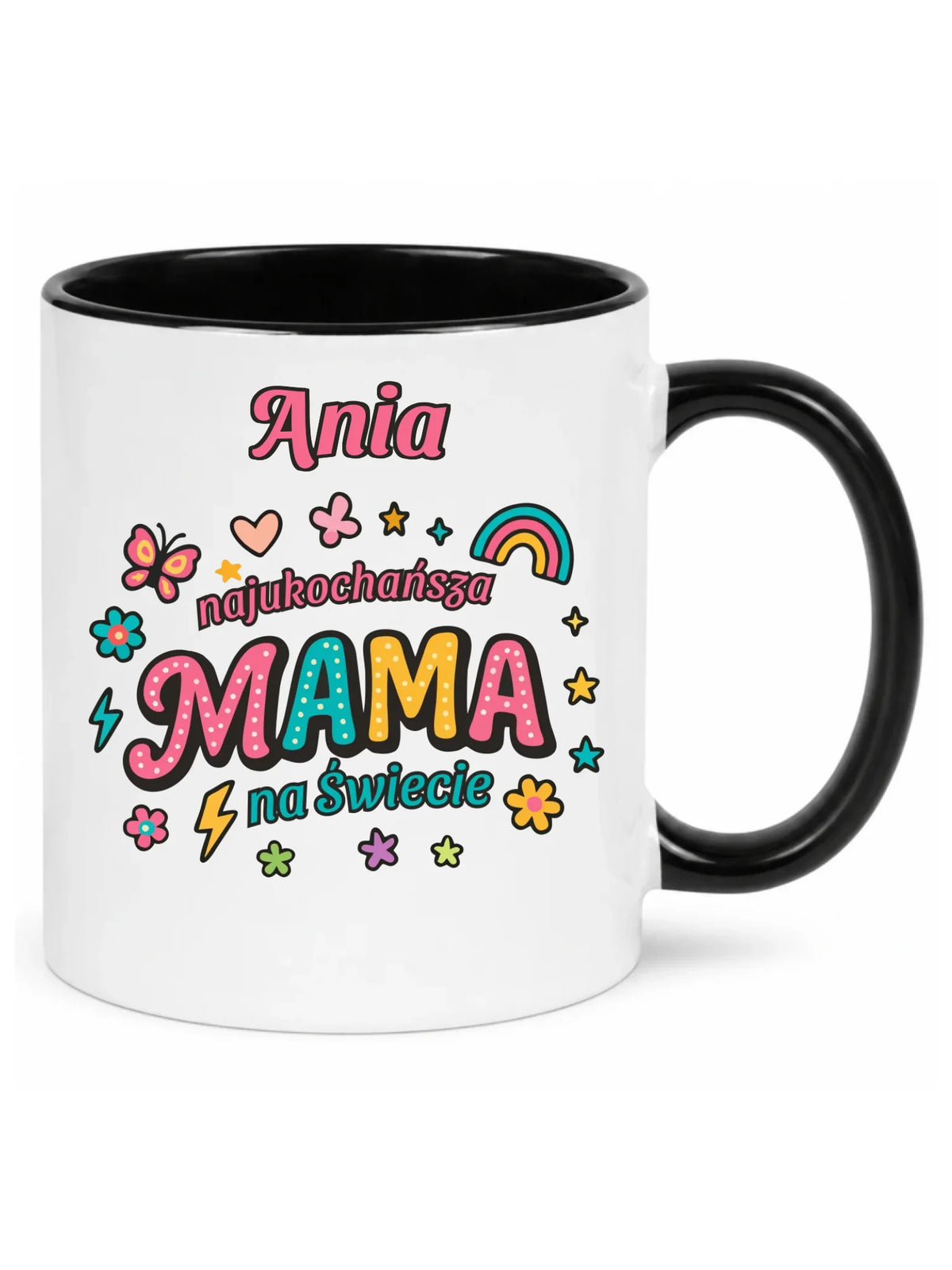 Kubek dla mamy - Najukochańsza mama na Świecie - personalizowany DM03
