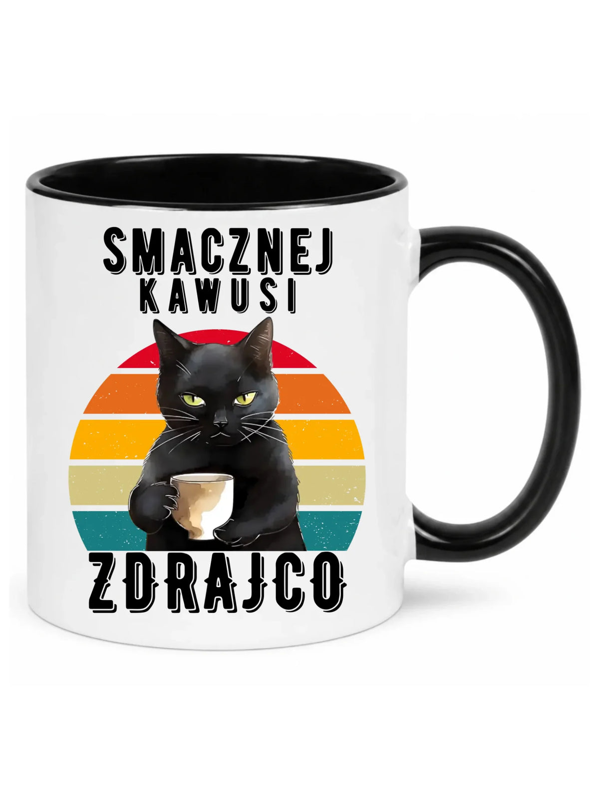 Kubek na odejście z pracy - Smacznej kawusi zdrajco OP03