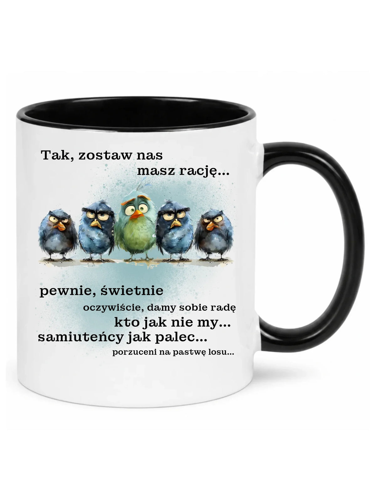 Kubek na odejście z pracy - Tak, zostaw nas OP06