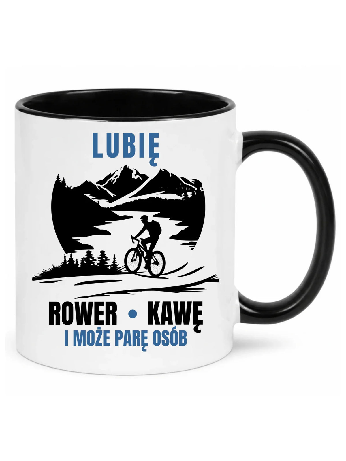 Kubek dla rowerzysty - Lubię rower kawę i może parę osób HR05