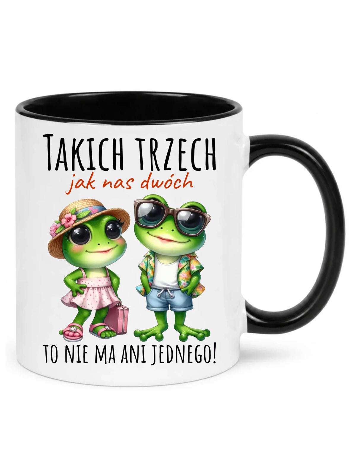 Kubek dla par - Żabki Takich trzech jak nas dwóch DCH11