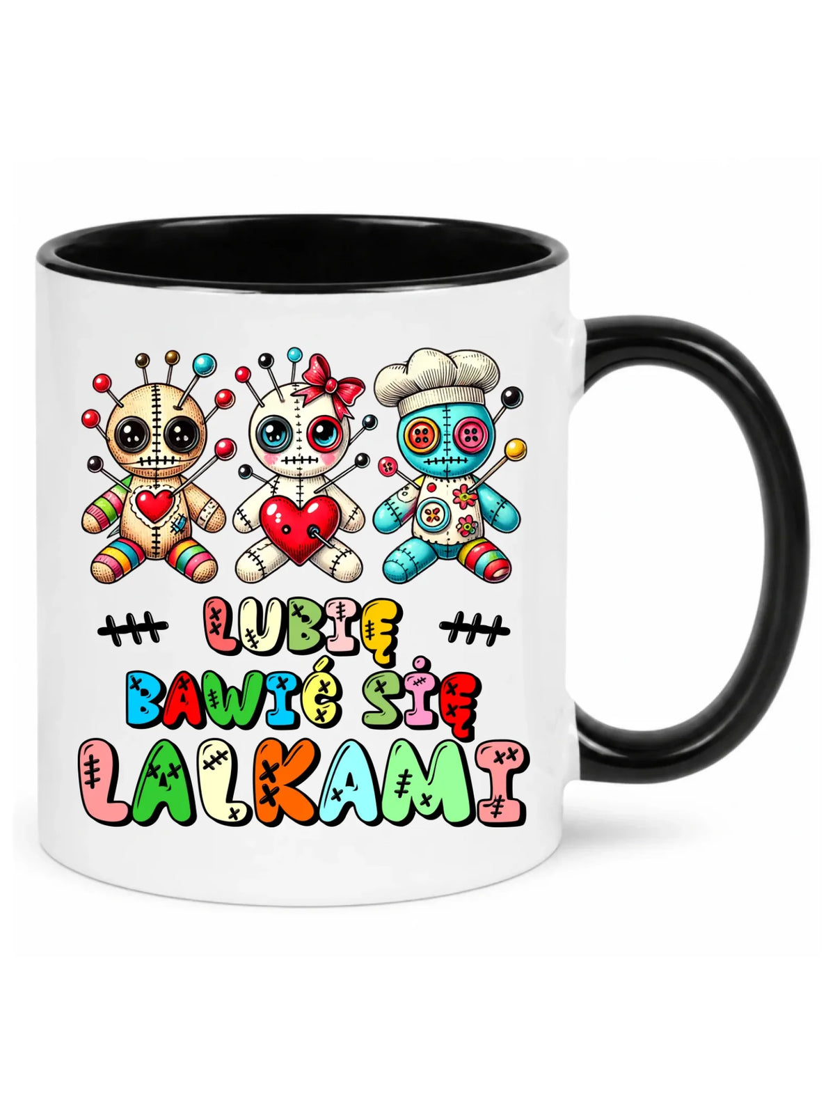 Kubek - Voodoo Lubię bawić się lalkami W52