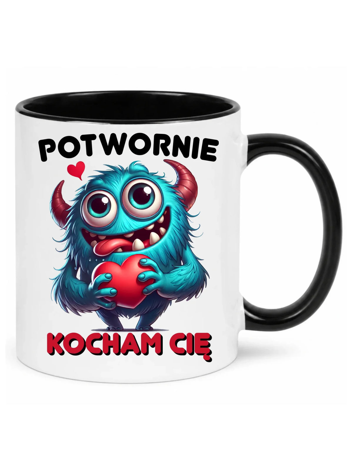 Kubek dla par - Potwornie Kocham Cię W45