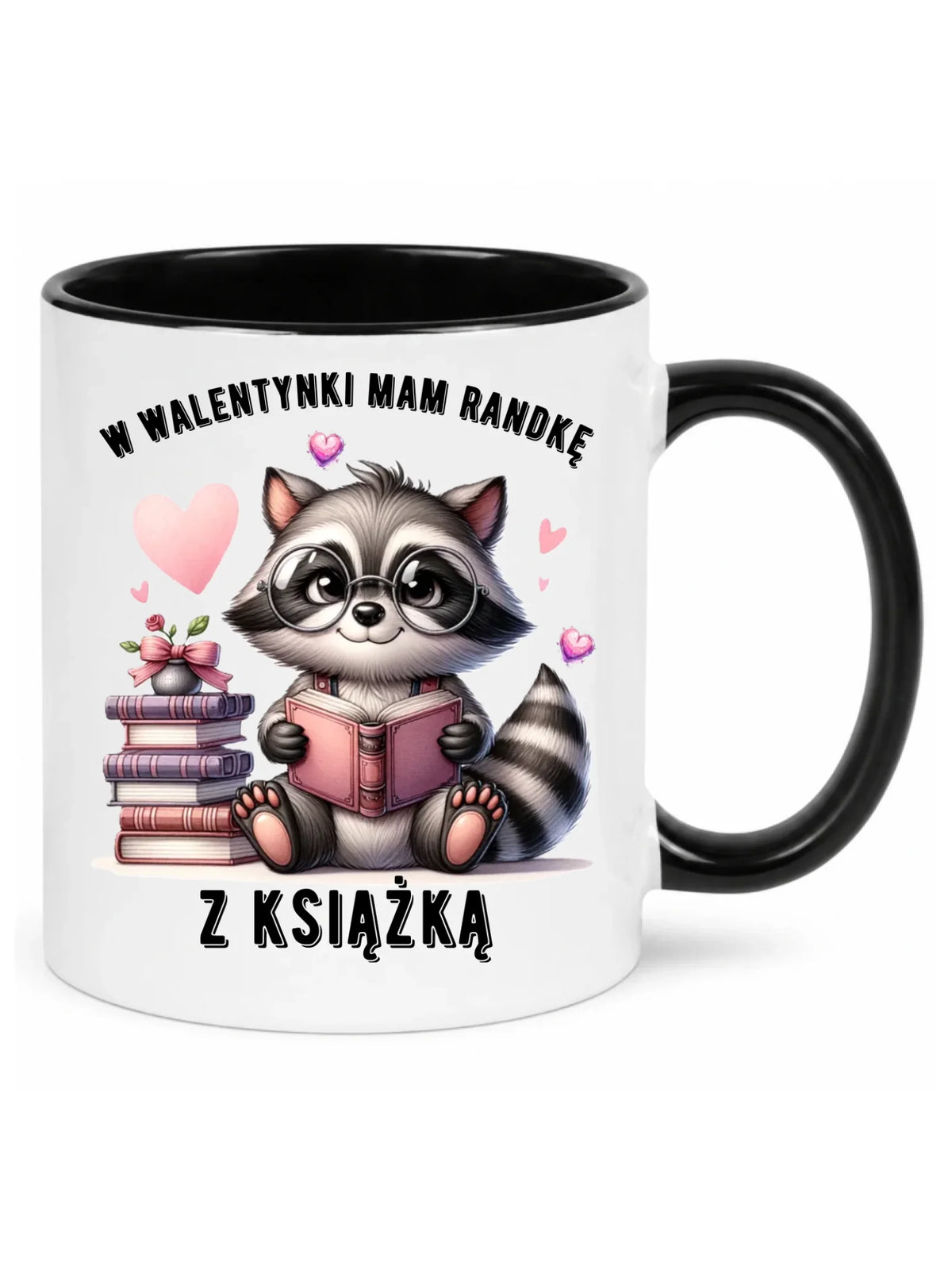 Kubek na Walentynki dla mola książkowego – Mam randkę z książką W20