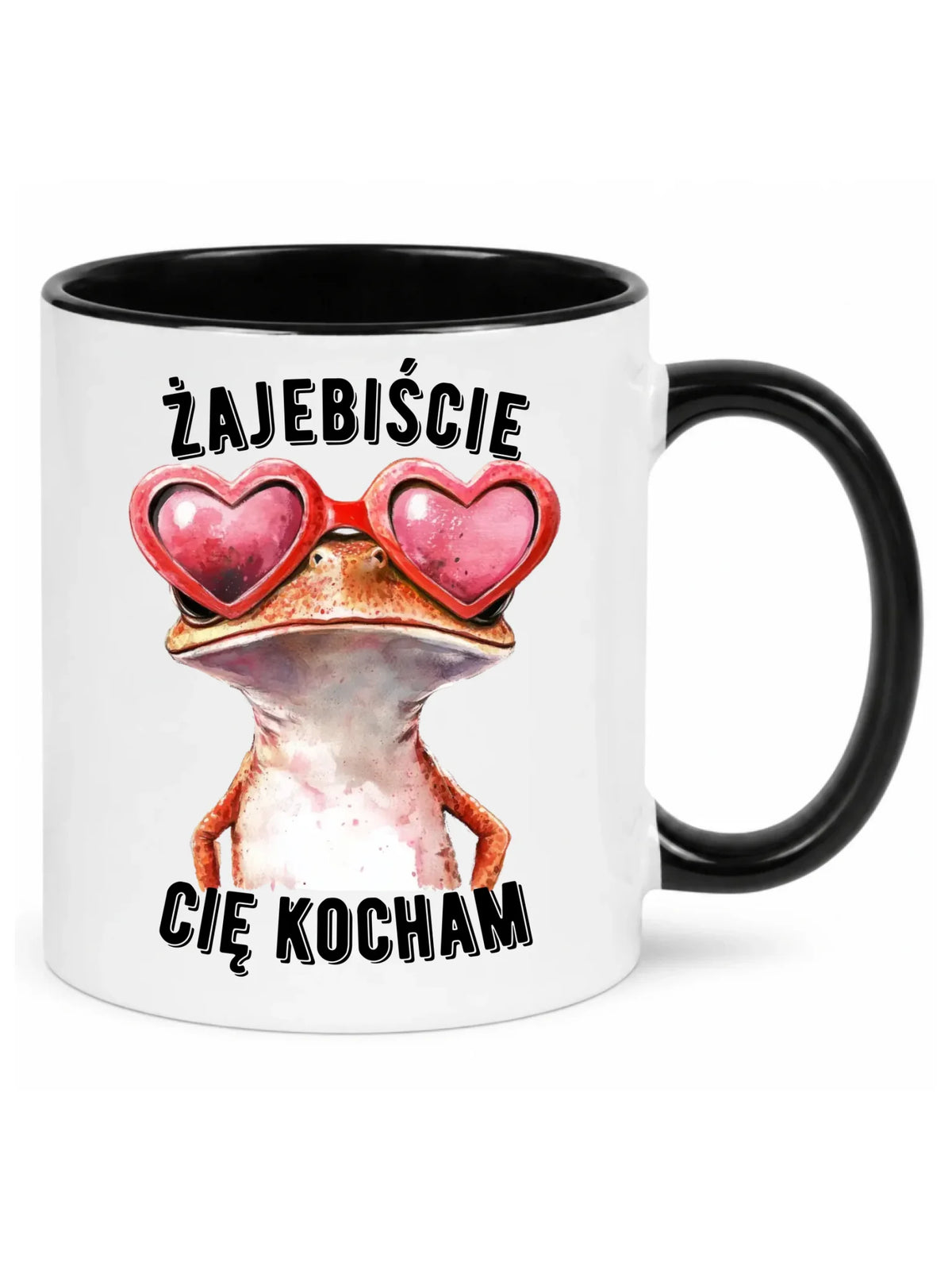 Kubek dla par - Żajebiście Cię Kocham Żaba W17