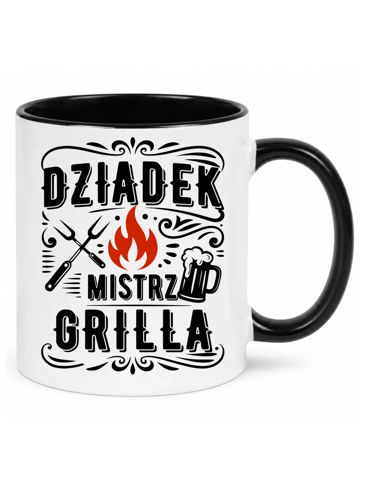 Kubek dla dziadka - Dziadek mistrz grilla D33