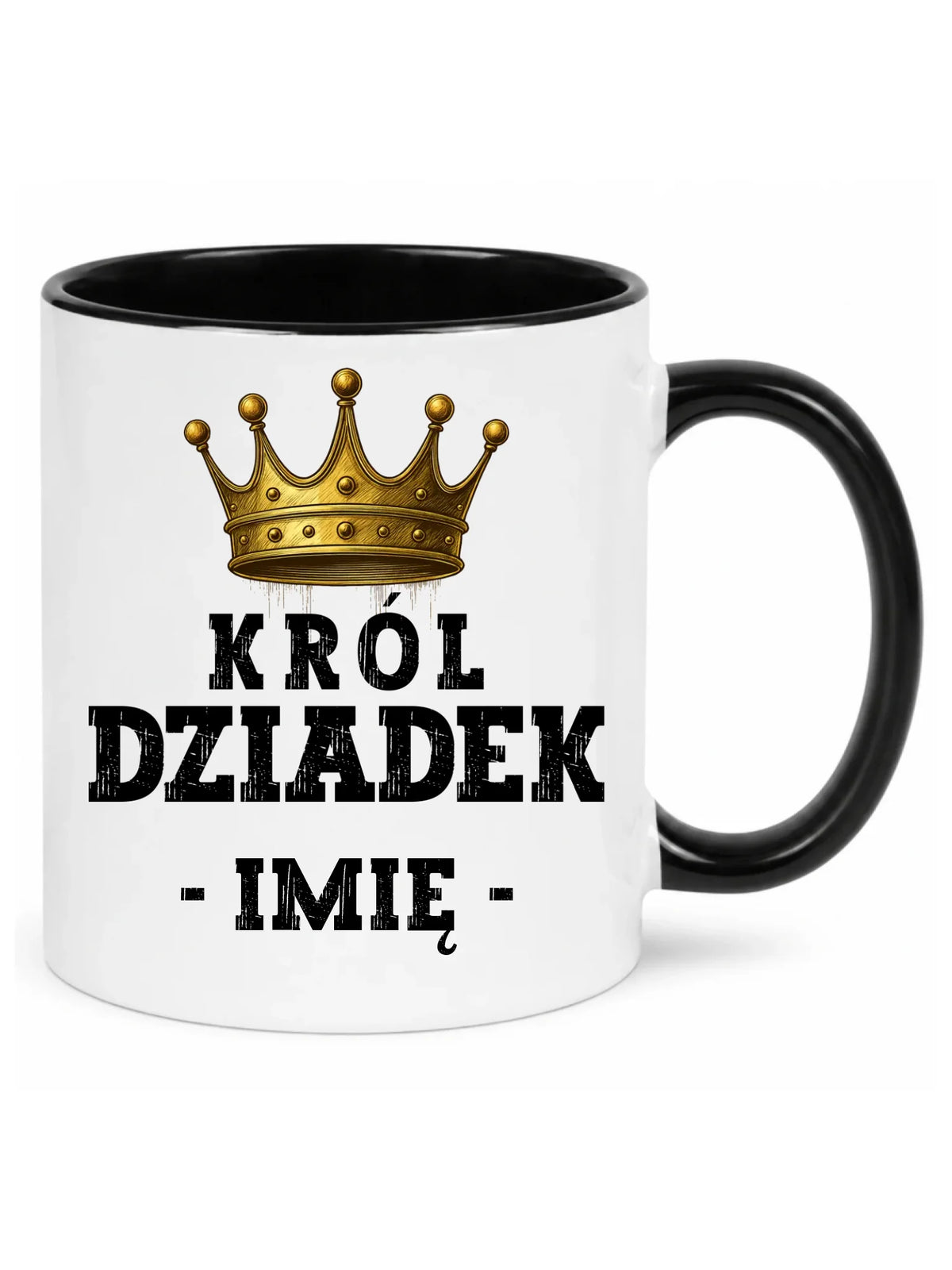 Kubek dla dziadka - Król Dziadek - personalizowany D17