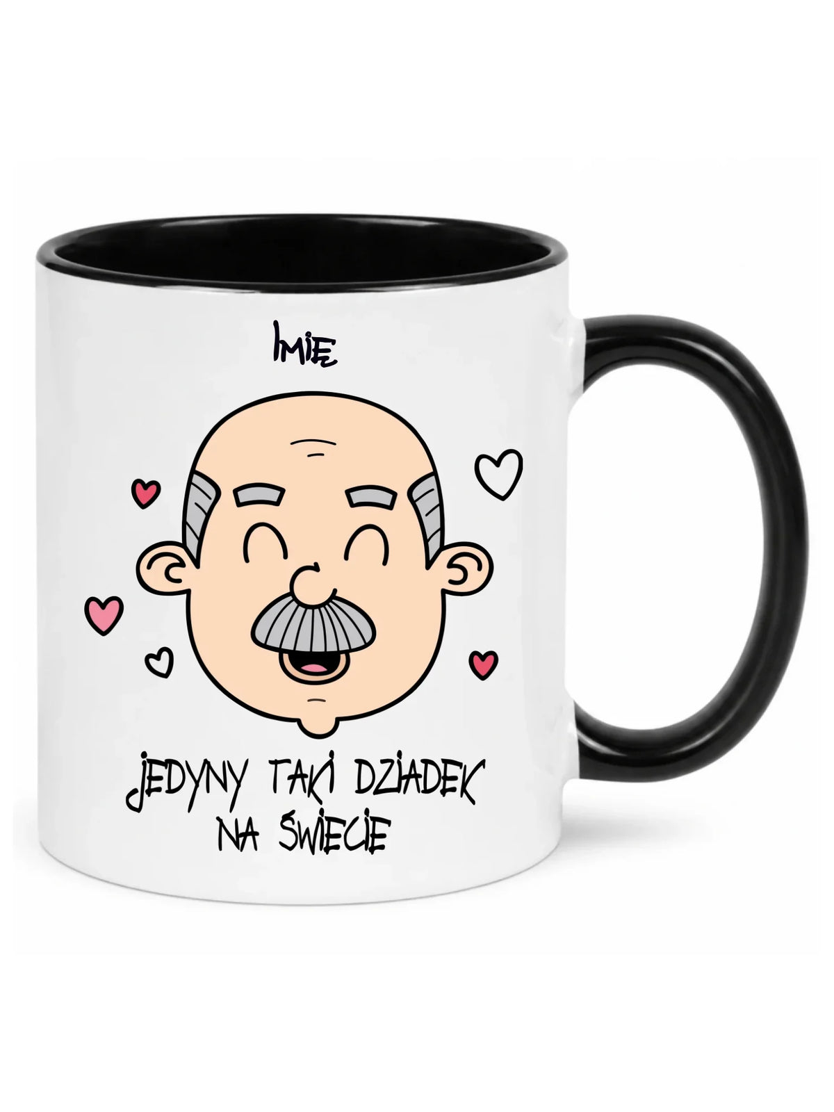Kubek dla dziadka - Jedyny taki dziadek na świecie - personalizowany D15