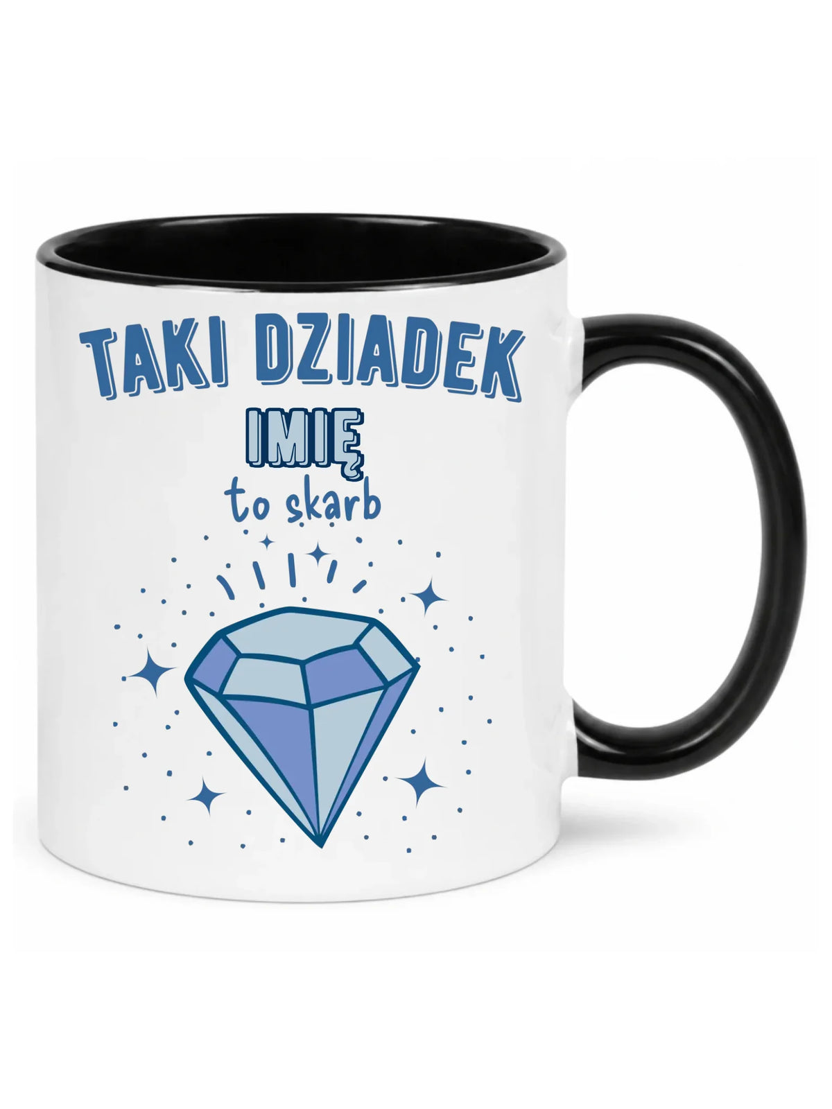 Kubek dla dziadka - Taki Dziadek to skarb - personalizowany D06