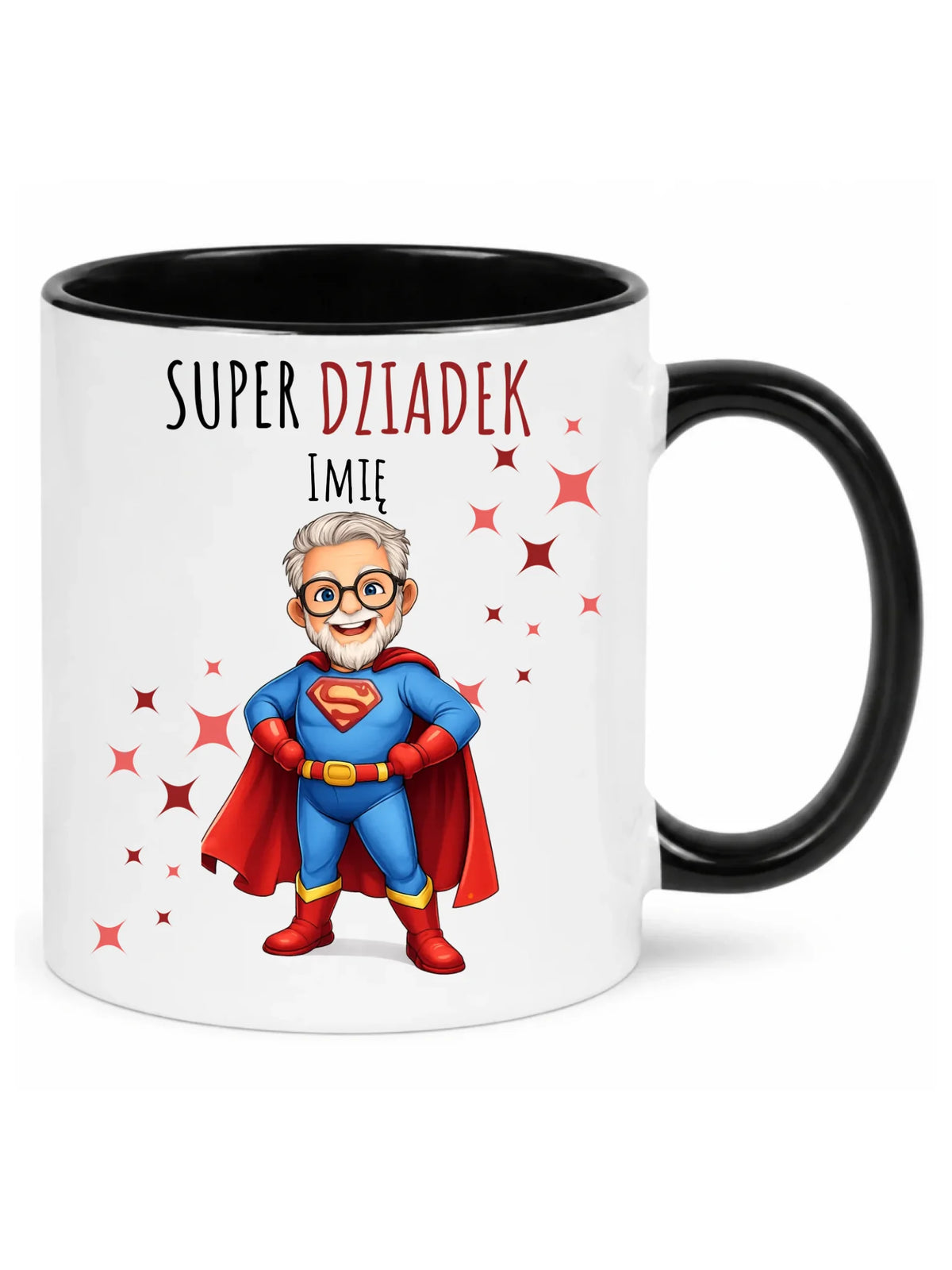 Kubek dla dziadka - Super Dziadek - personalizowany D02
