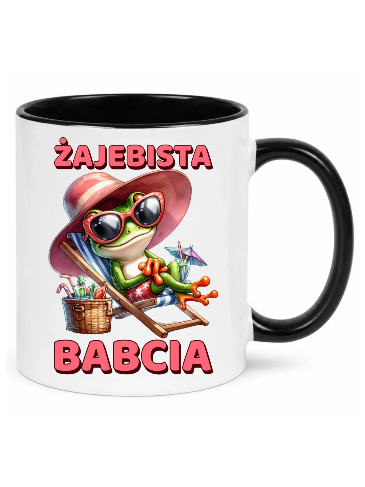 Kubek dla babci - Żajebista Babcia Żaba B27