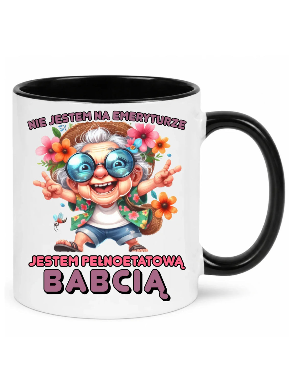 Kubek dla babci - Pełnoetatowa babcia B20