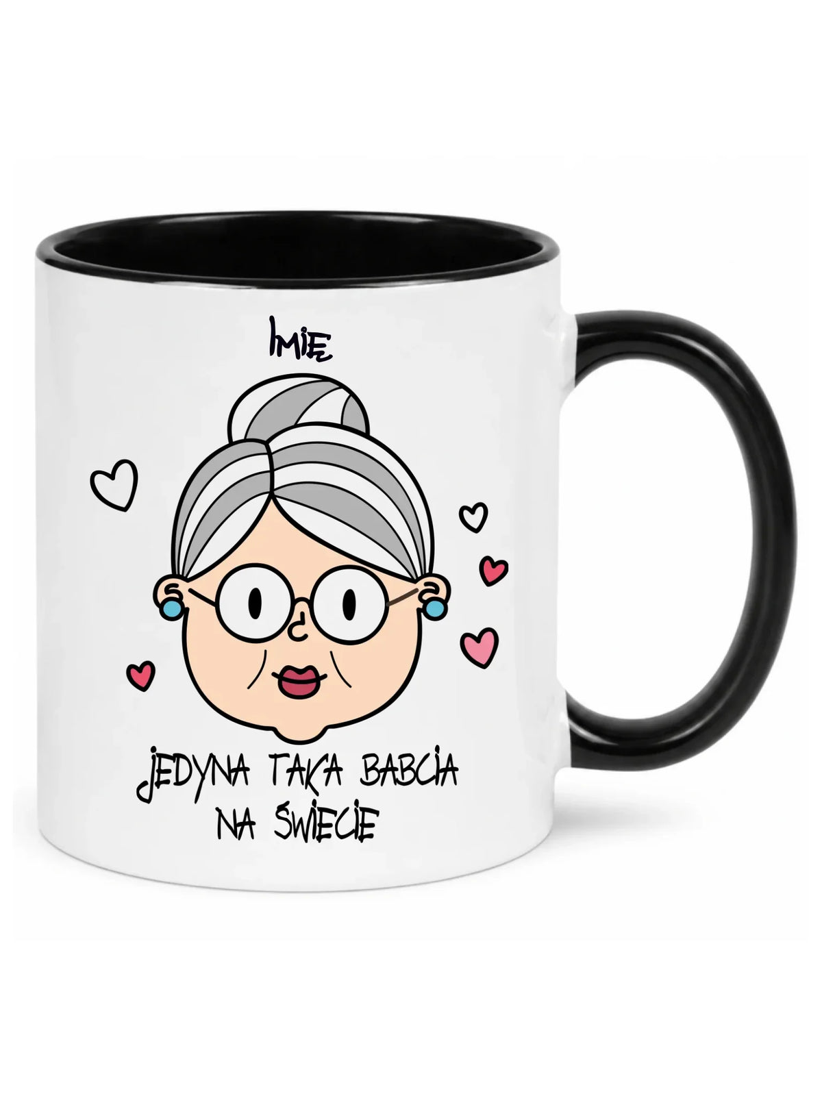 Kubek dla babci - Jedyna taka babcia na świecie - personalizowany B15