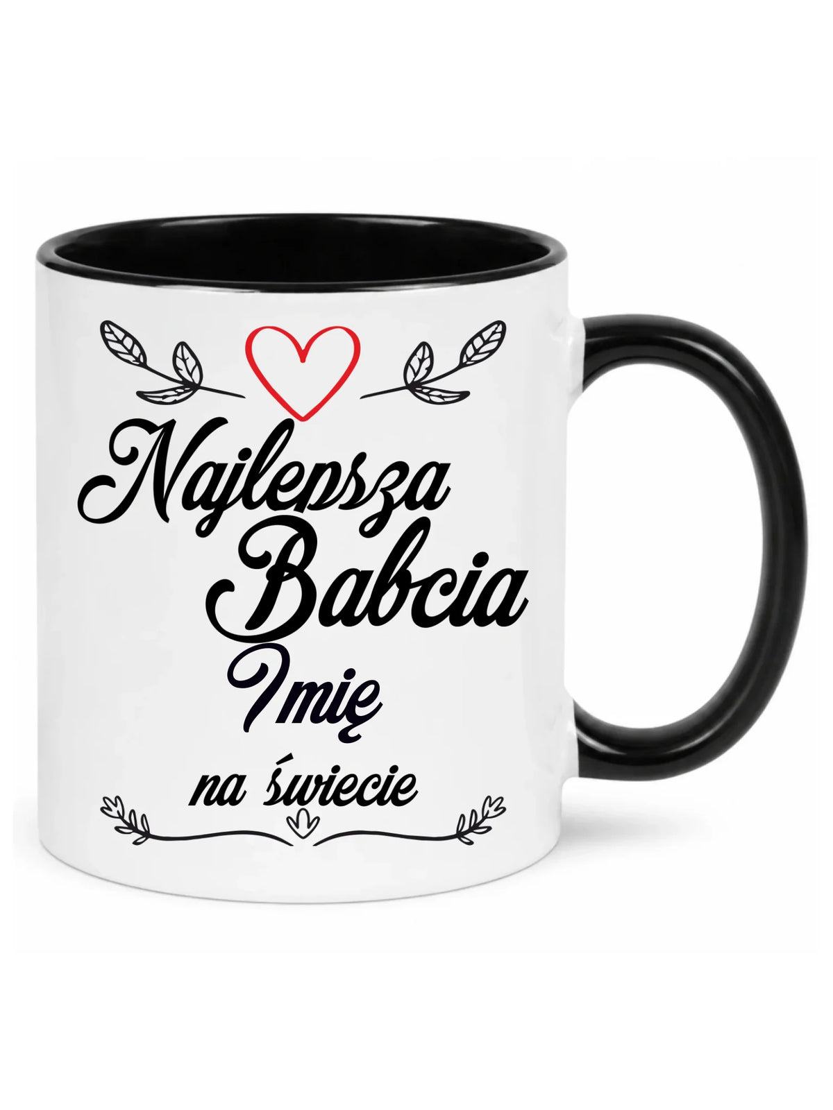 Kubek dla babci - Najlepsza Babcia na Świecie - personalizowany B12